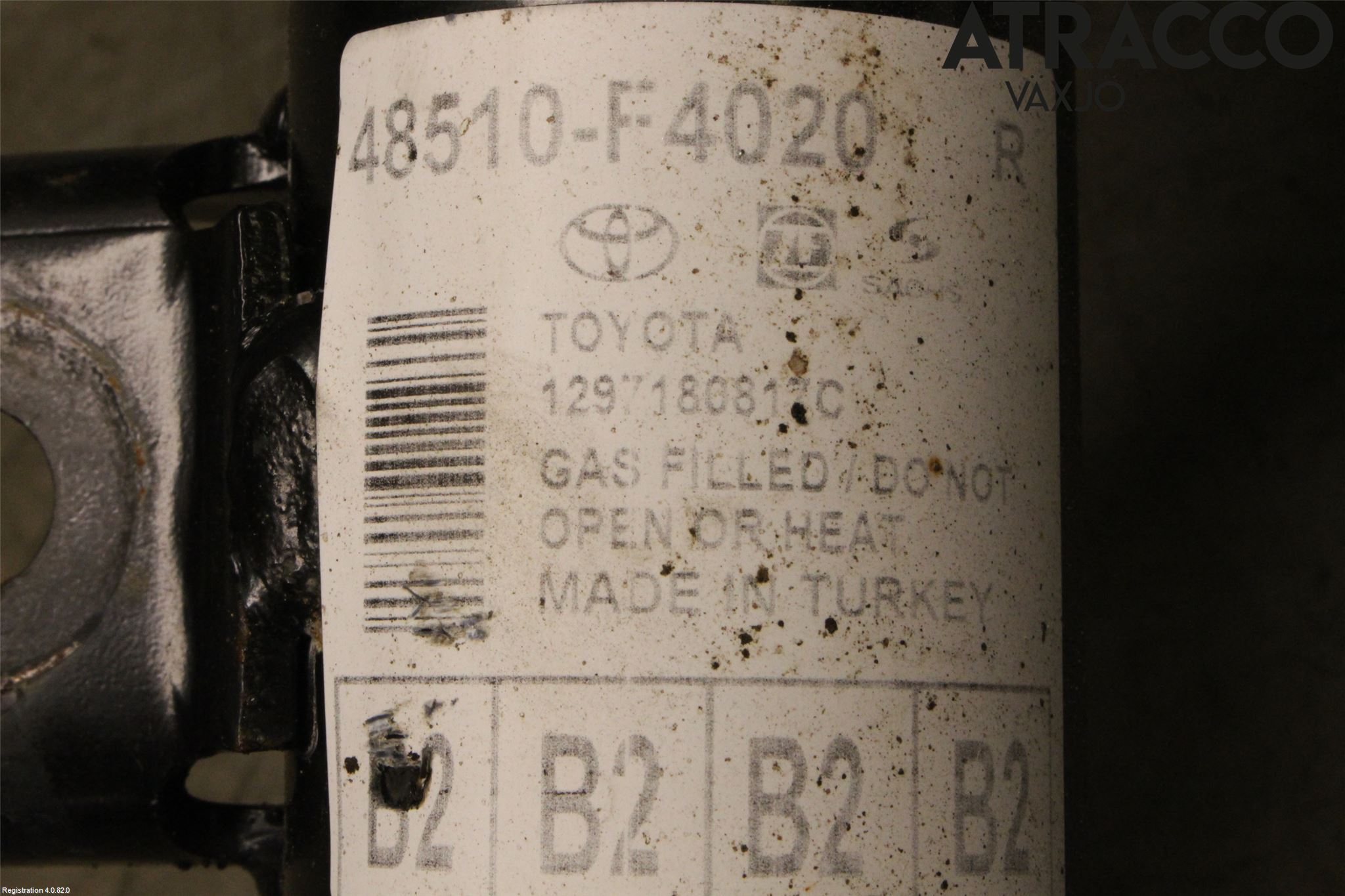 Toyota C-HR 16-23 Fjäderben Fram Höger