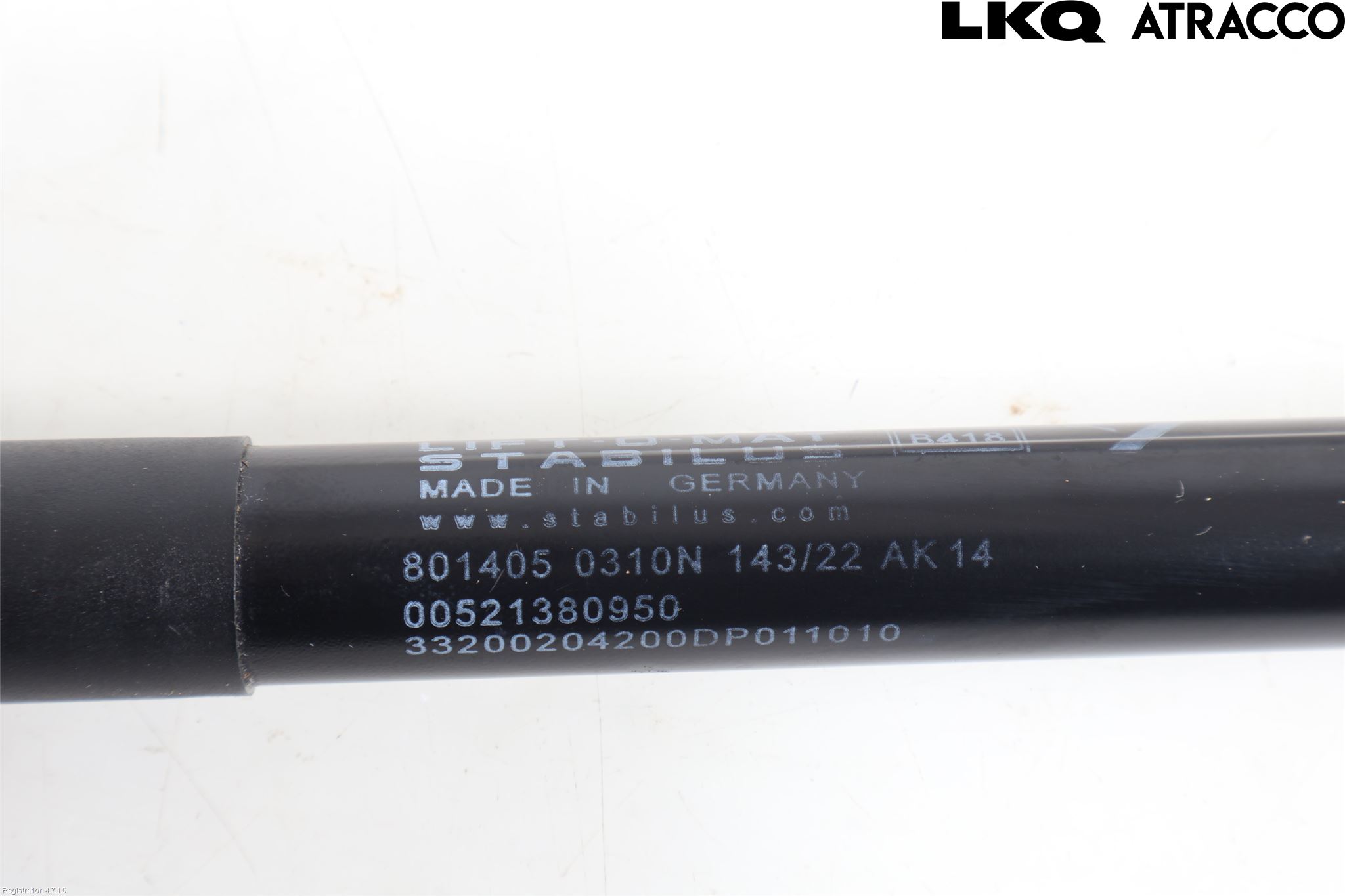 Fiat 500e 20- Gasfjäder Motorhuv