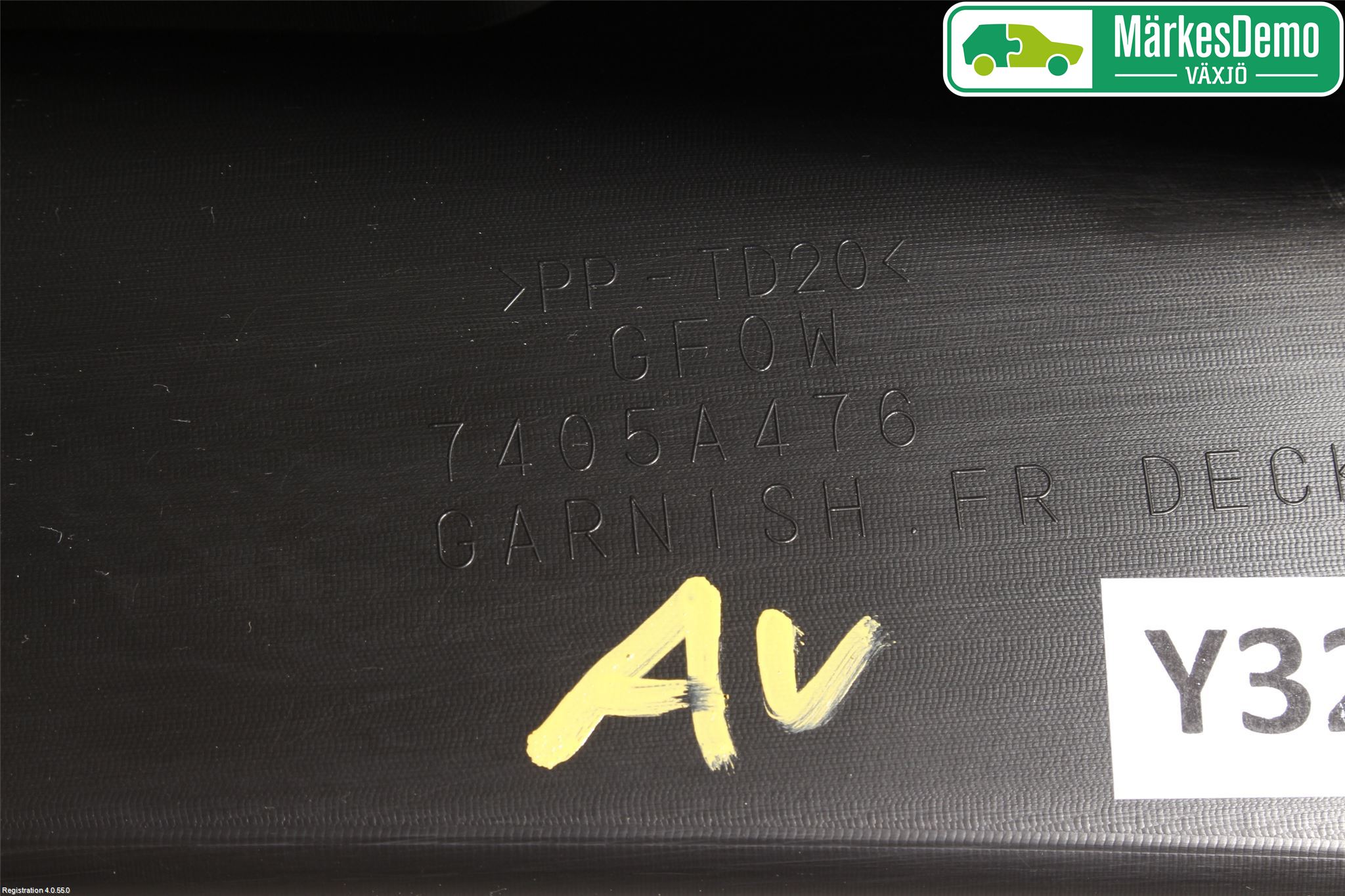 Mitsubishi OUTLANDER 13-21 Torpedplåt-Torpedplast