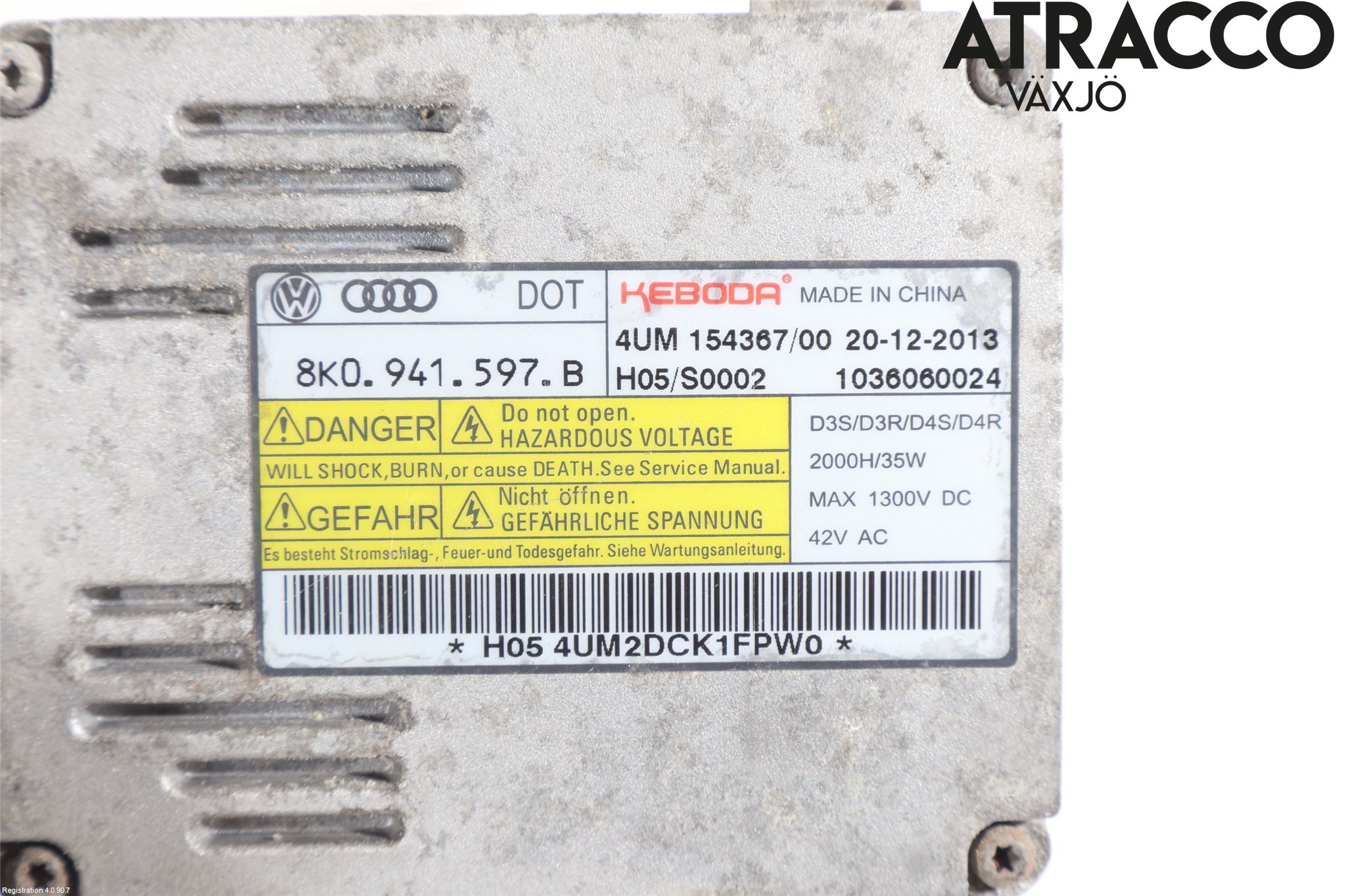 Volkswagen VW PASSAT 11-14 Styrenhet Strålkastare