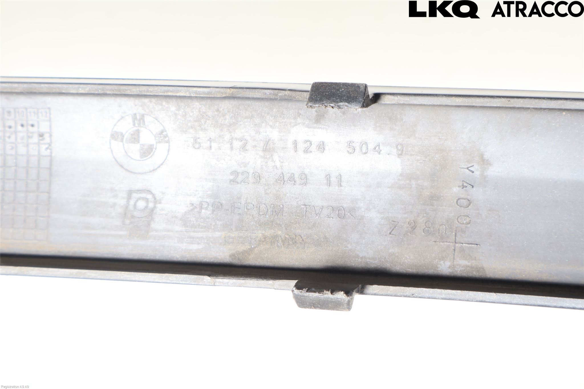 BMW 1 E87/81 5D/3D 03-11 Stötfångarlist Bak