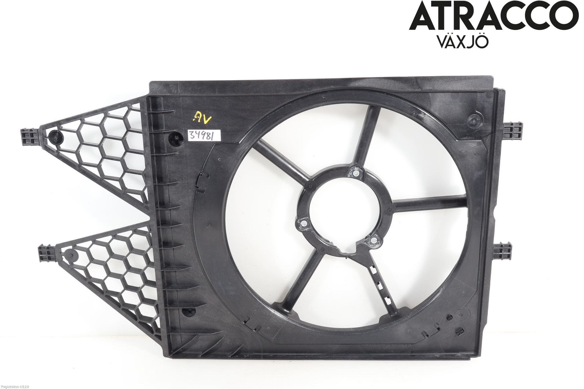 Volkswagen VW POLO 10-17 Kylfläktkåpa