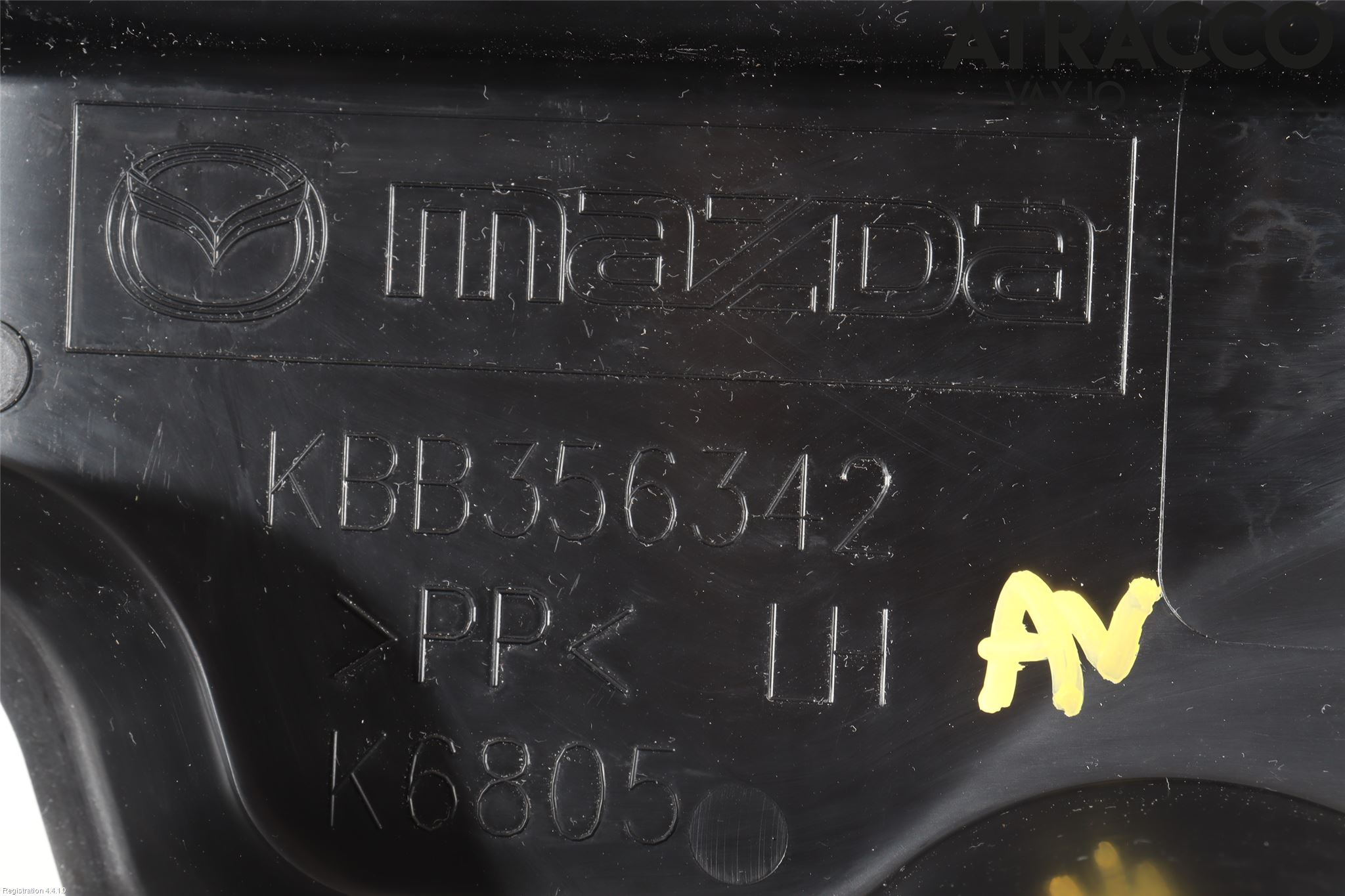 Mazda CX-60 22- Hasplåt Plåt-Plast