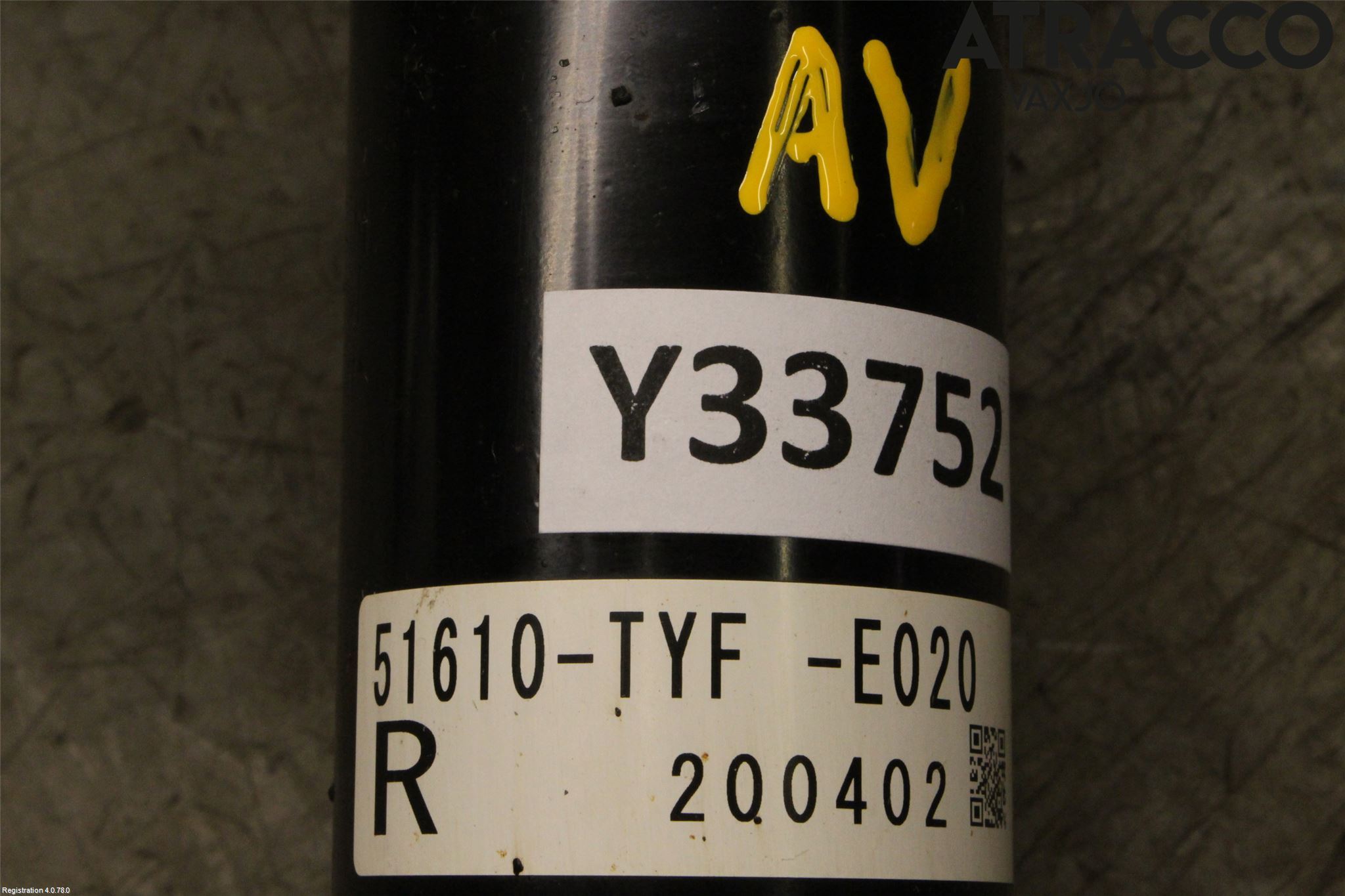 Honda E 20-23 Fjäderben Fram Höger