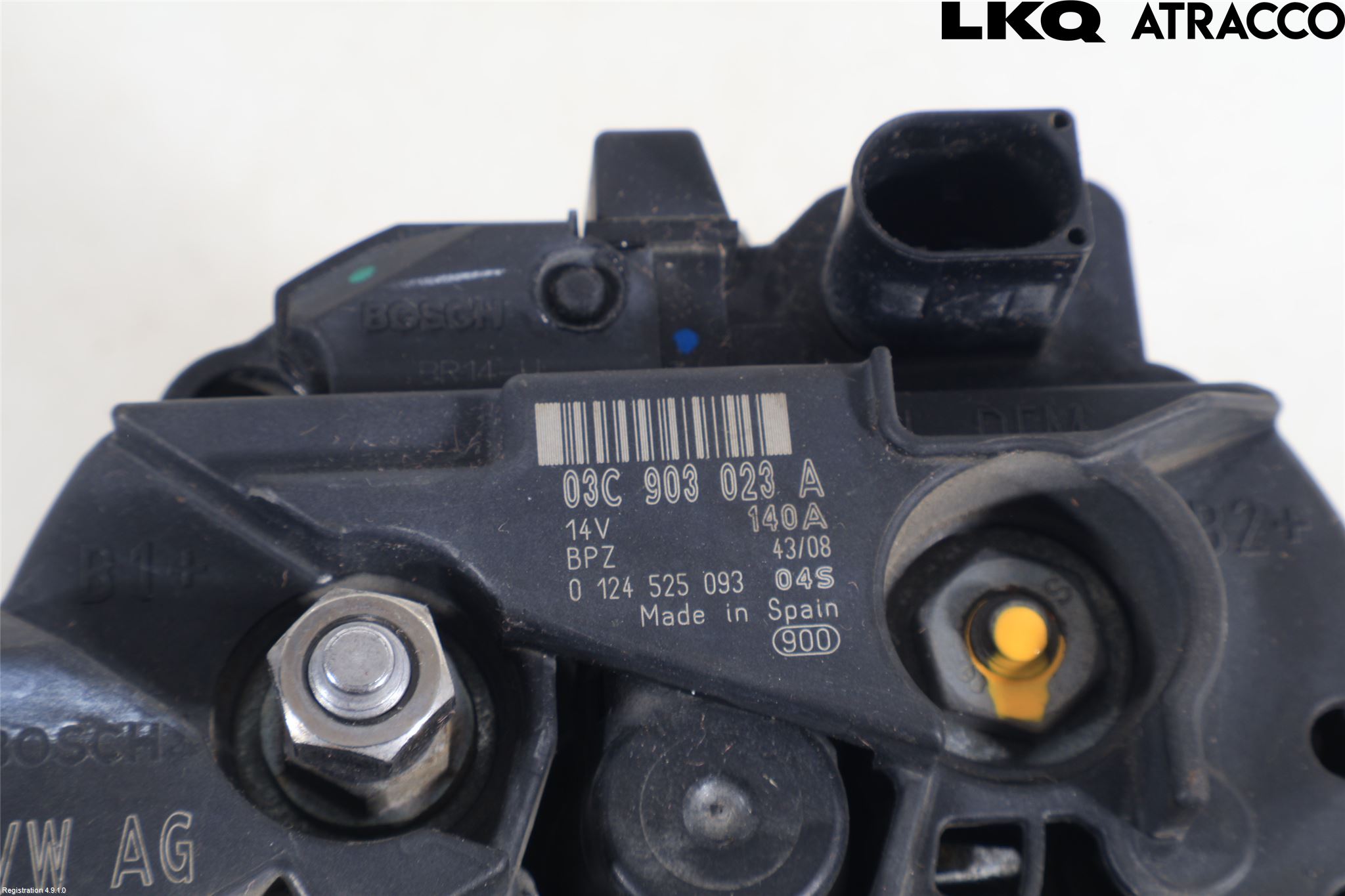 Volkswagen VW SCIROCCO 09-17 Generator