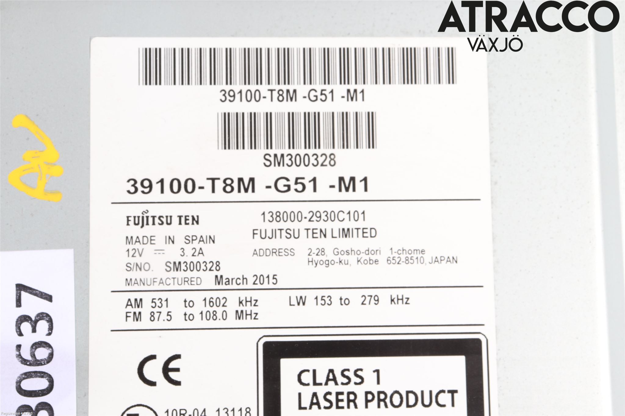 Honda HR-V 15-21 Cd Radio - Multimediapanel