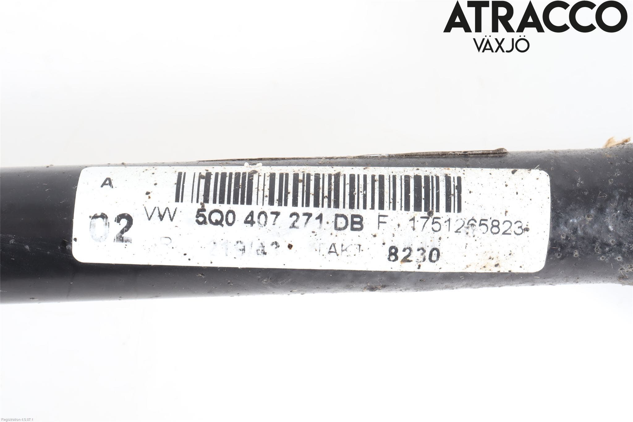 Volkswagen VW GOLF / E-GOLF VII 13-20 Drivaxel Fram Vänster