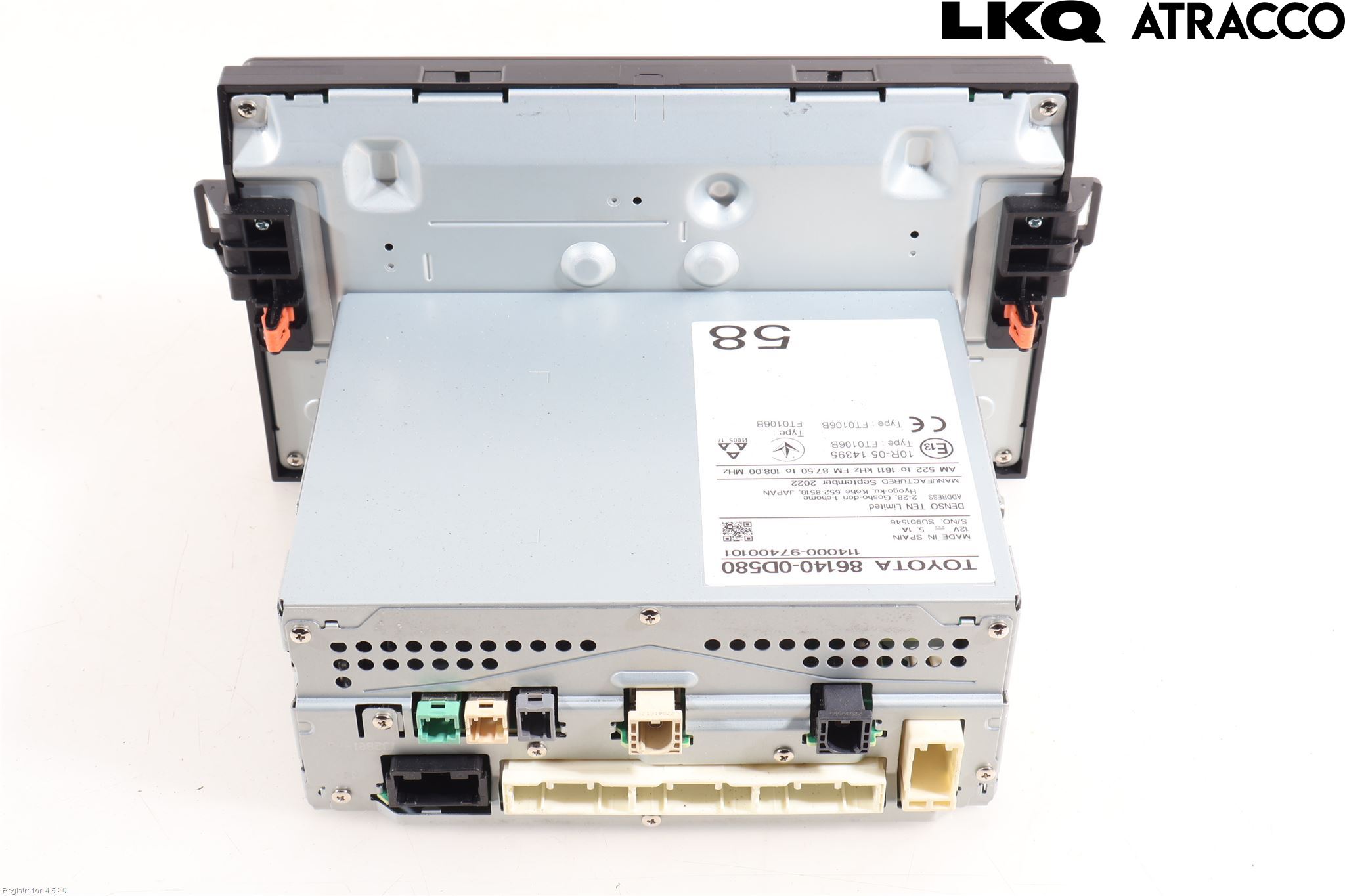 Toyota YARIS XP21 20- Cd Radio - Multimediapanel