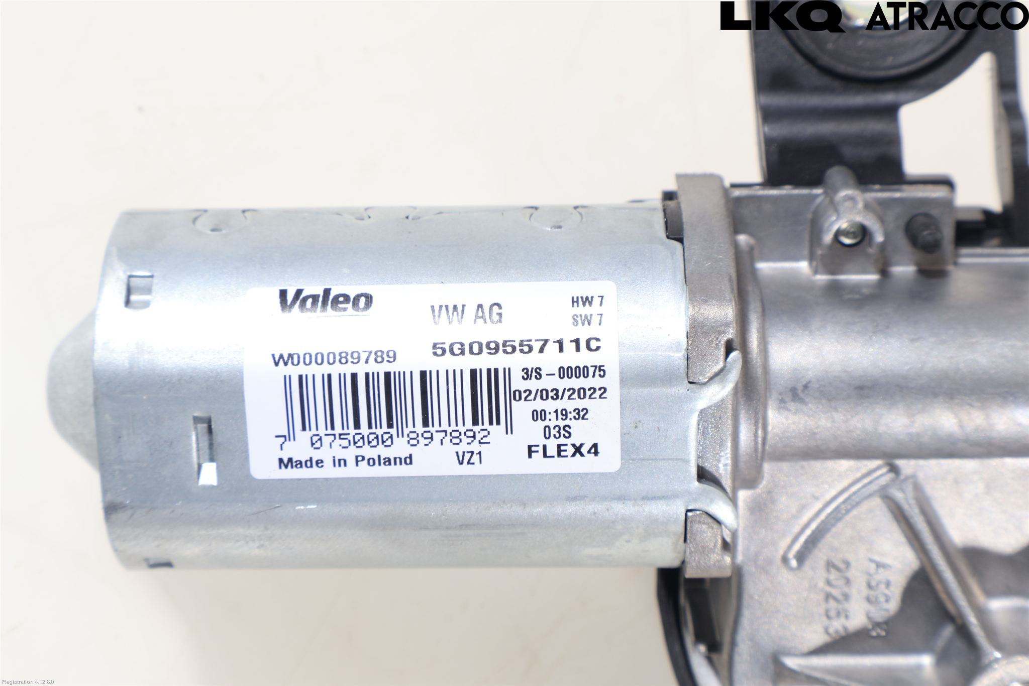 Seat IBIZA V 21- Torkarmotor Baklucka