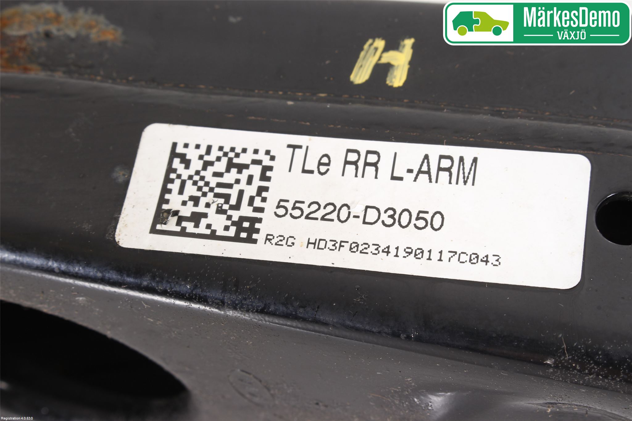 Hyundai TUCSON 05- Bärarm Bak Höger