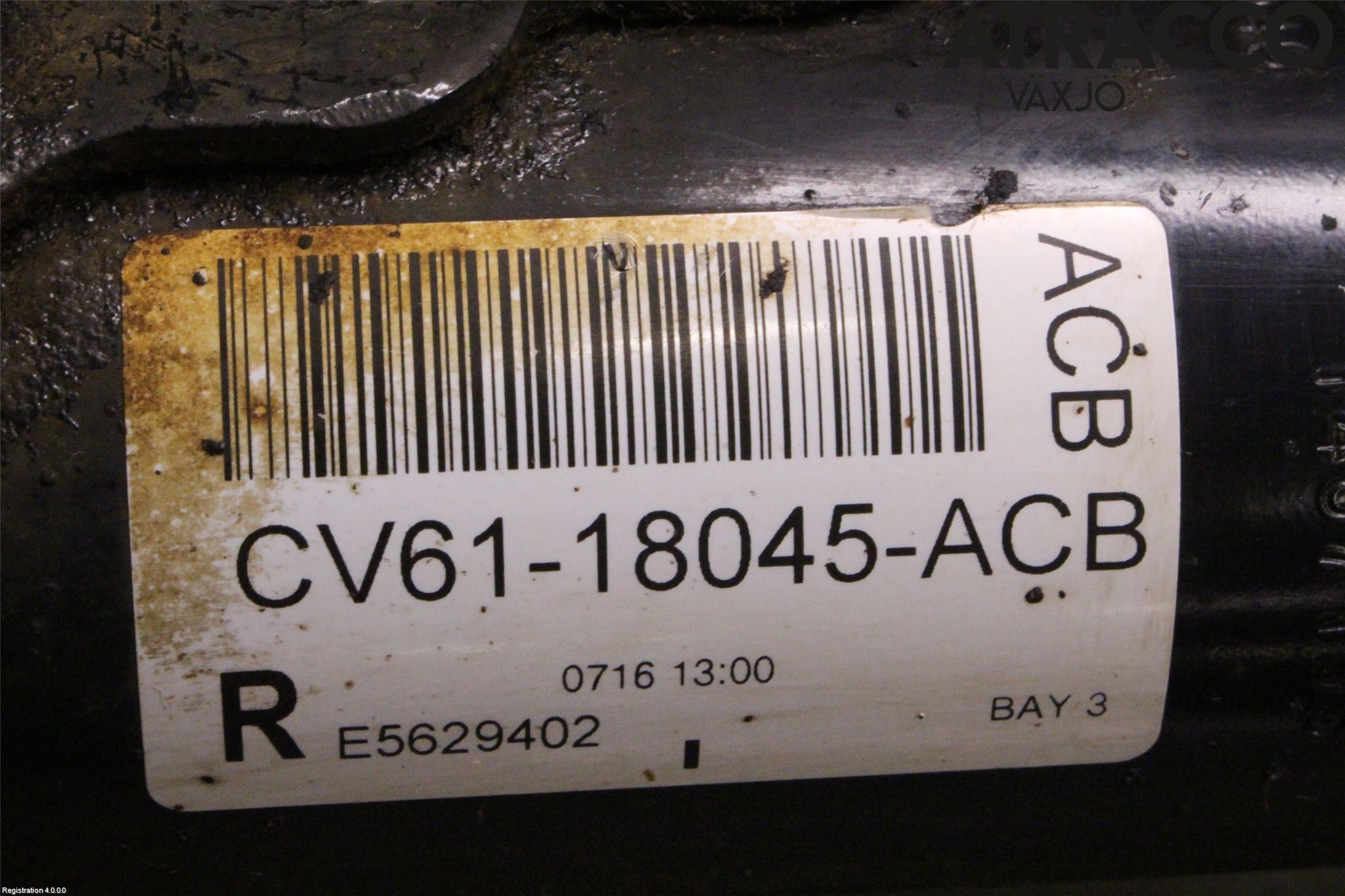 Ford KUGA 13-16 Fjäderben Fram Höger