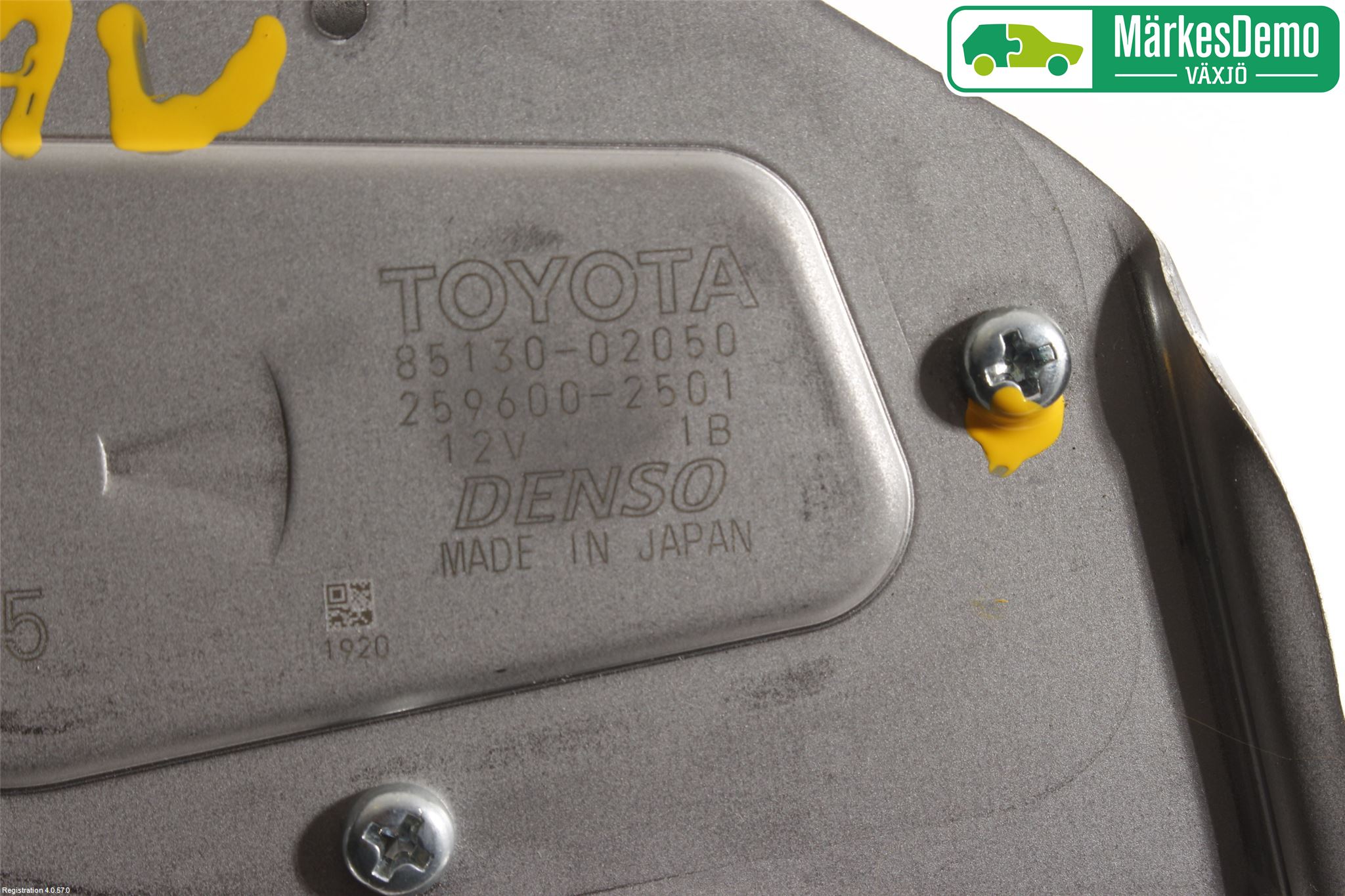 Toyota AURIS 13-19 Torkarmotor Baklucka