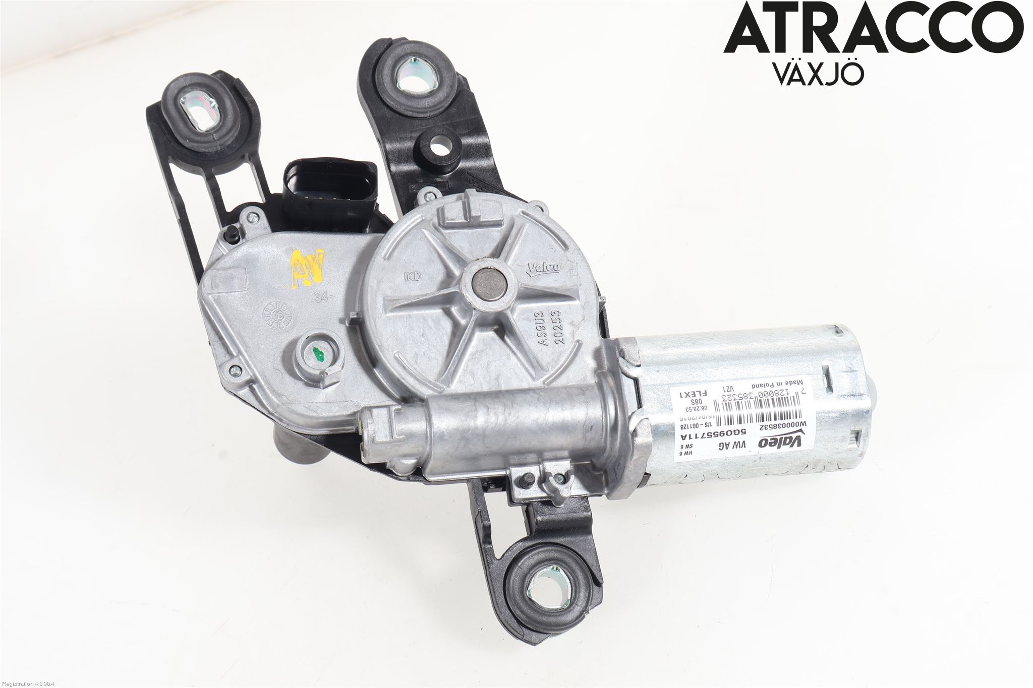Volkswagen VW PASSAT 15-19 Torkarmotor Baklucka