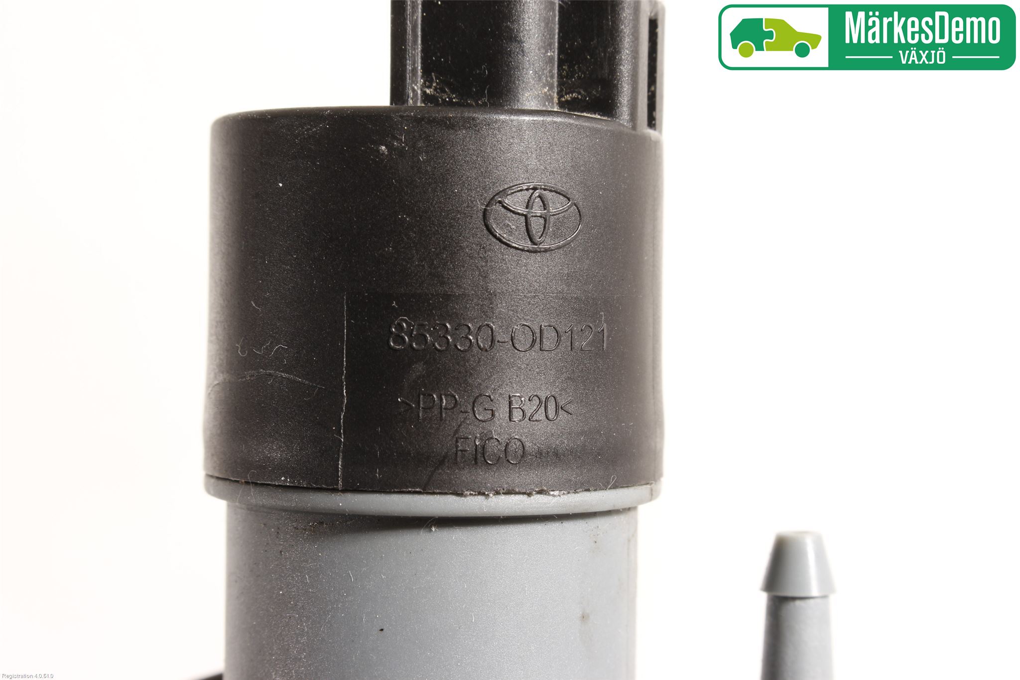 Toyota YARIS XP130 15-20 Spolarpump Vindruta