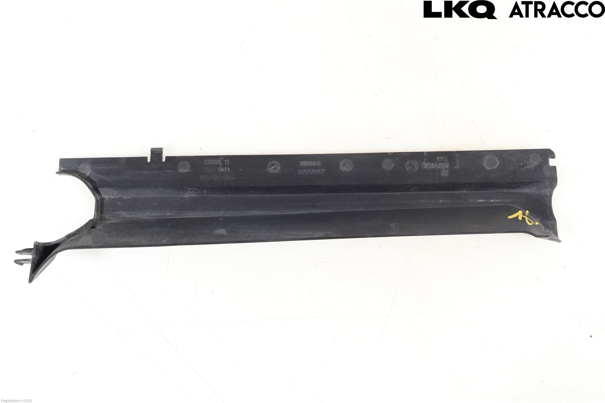 BMW 5 G30/G31/F90 17-23 Deflektor Plåt-Plast Kylning