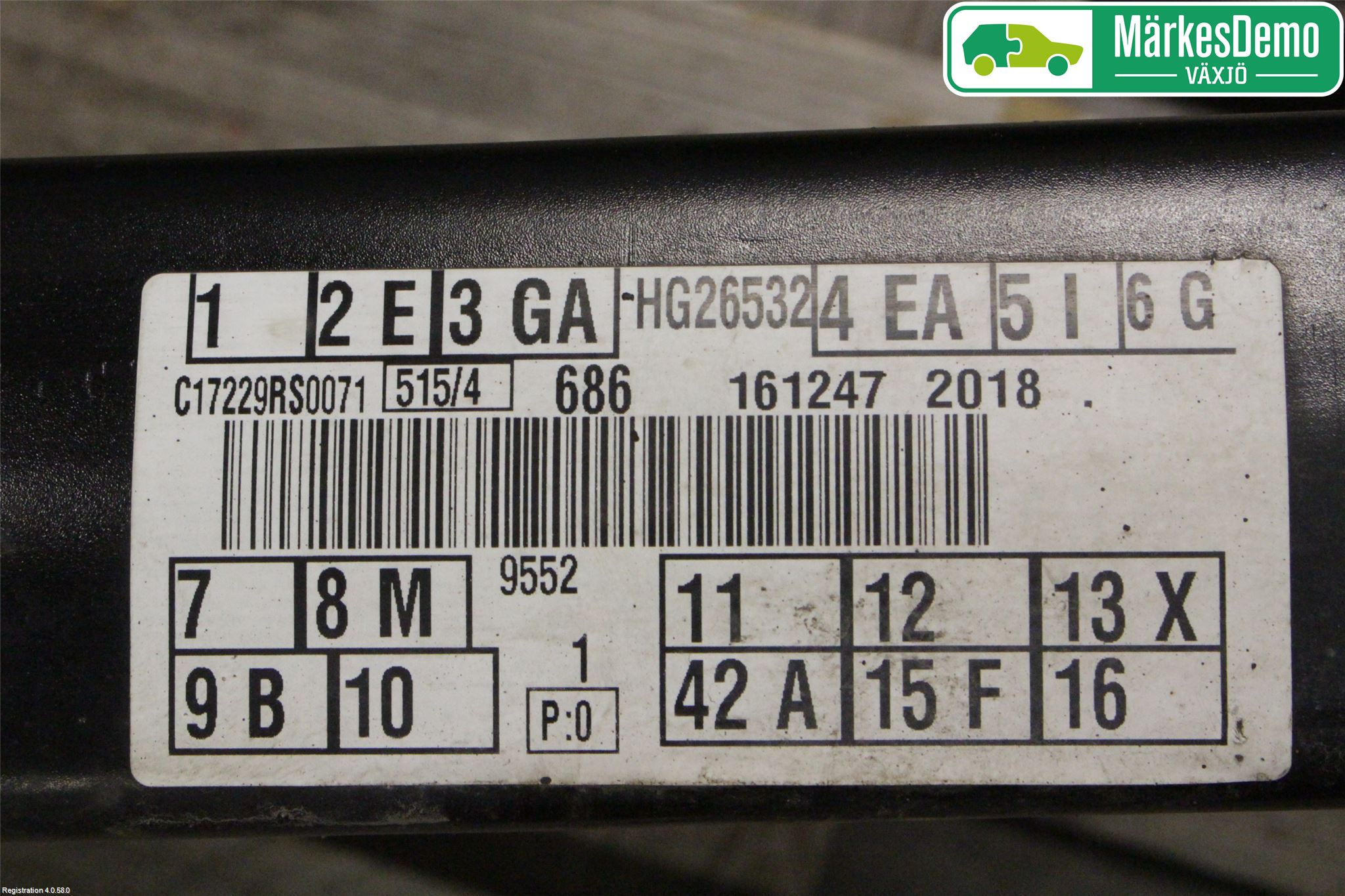 Ford FOCUS 15-18 Bakaxelbalk