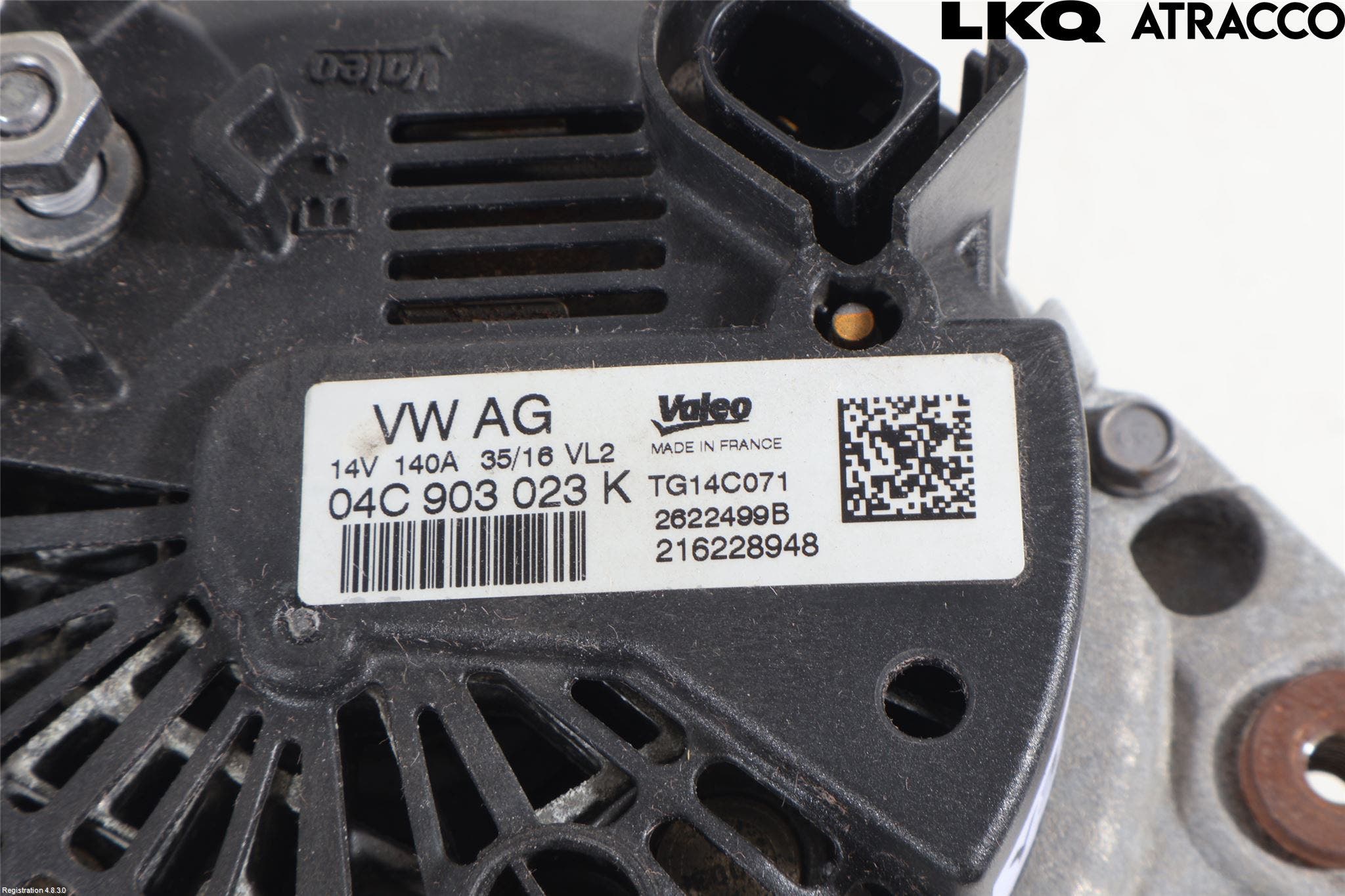 Volkswagen VW GOLF / E-GOLF VII 13-20 Generator