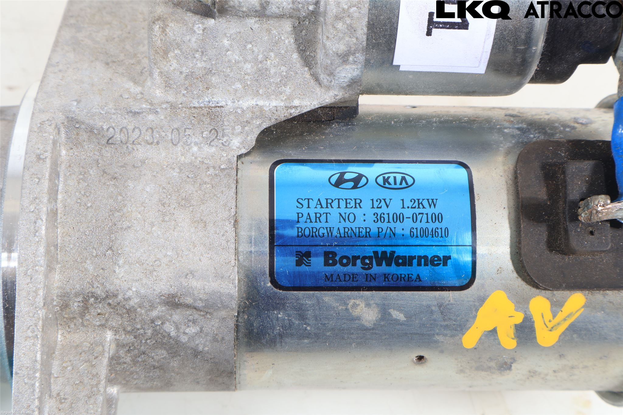 Hyundai BAYON BC3 21- Startmotor