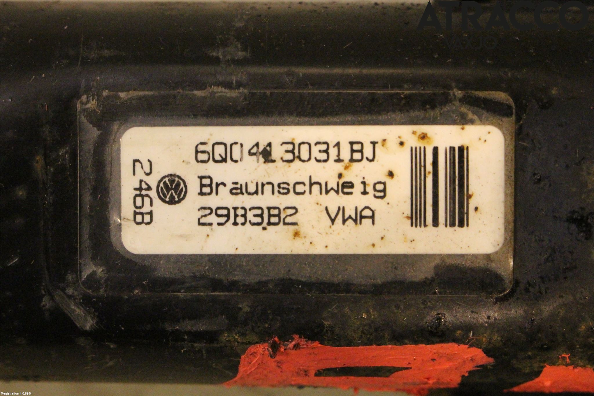 Skoda FABIA 07-14 Fjäderben Fram Vänster