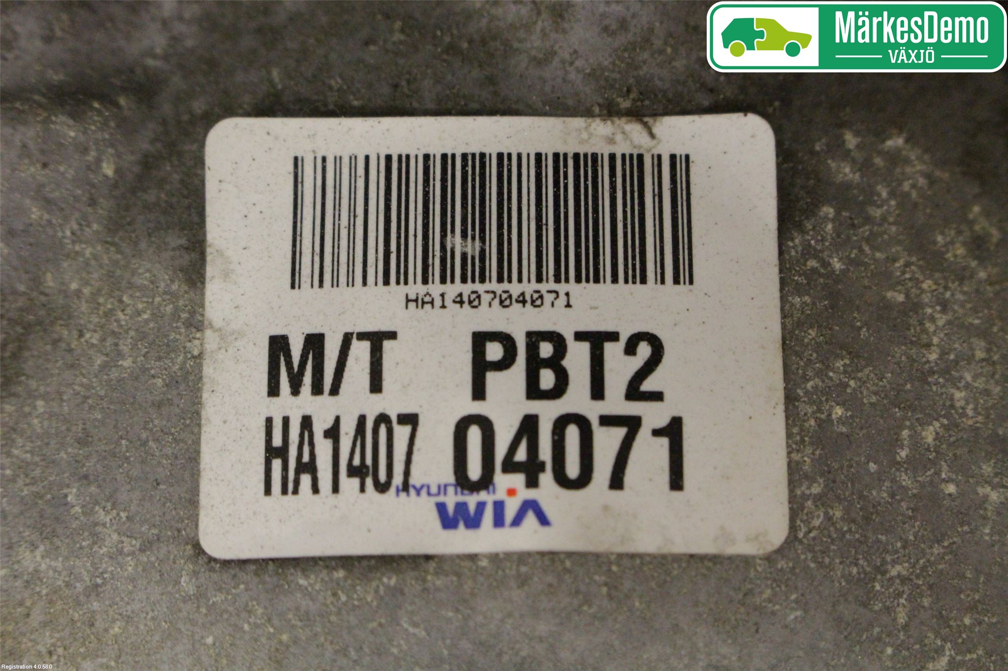 Hyundai i20 PB 09-14 Växellåda Man 5 Vxl