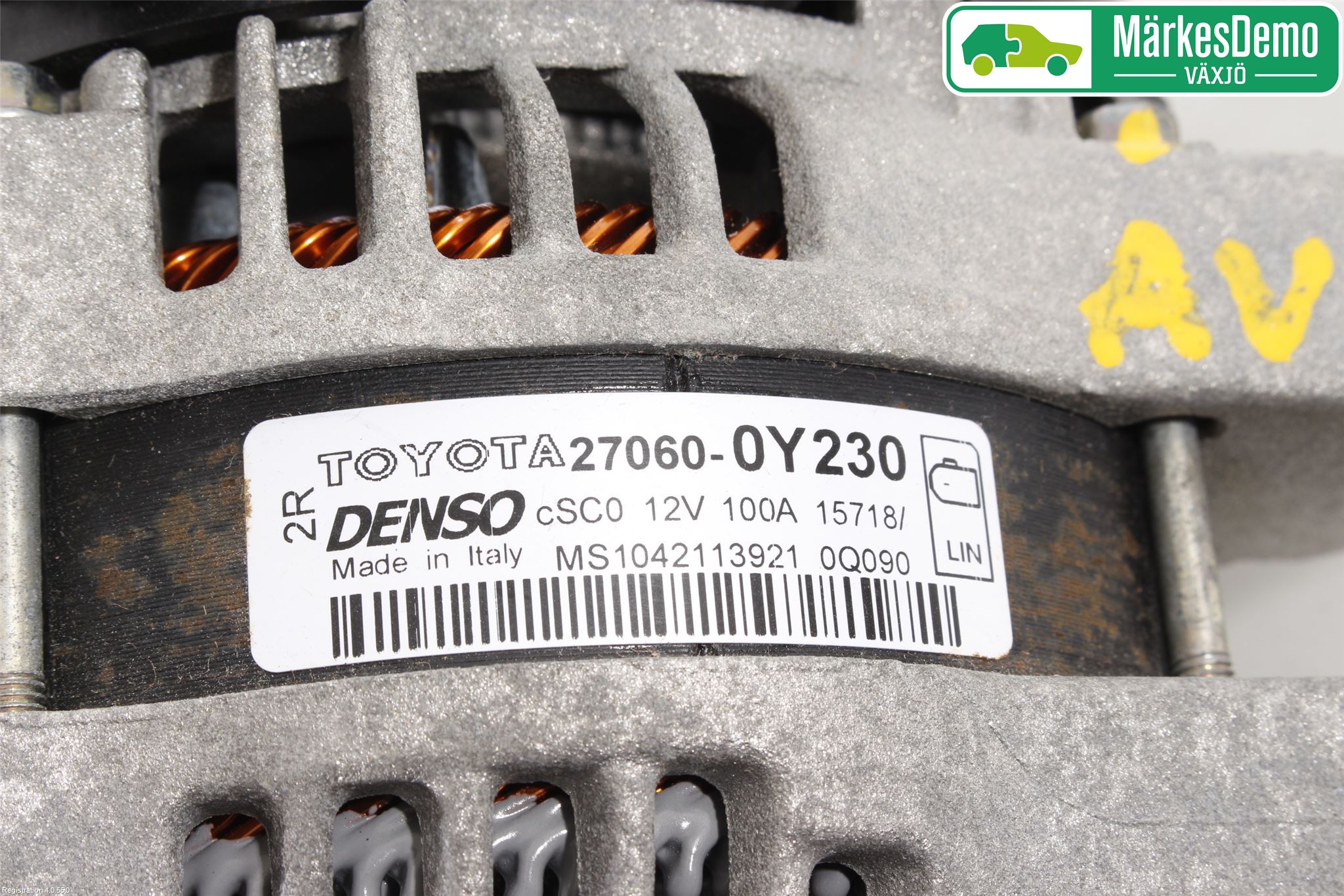 Toyota AURIS 13-19 Generator