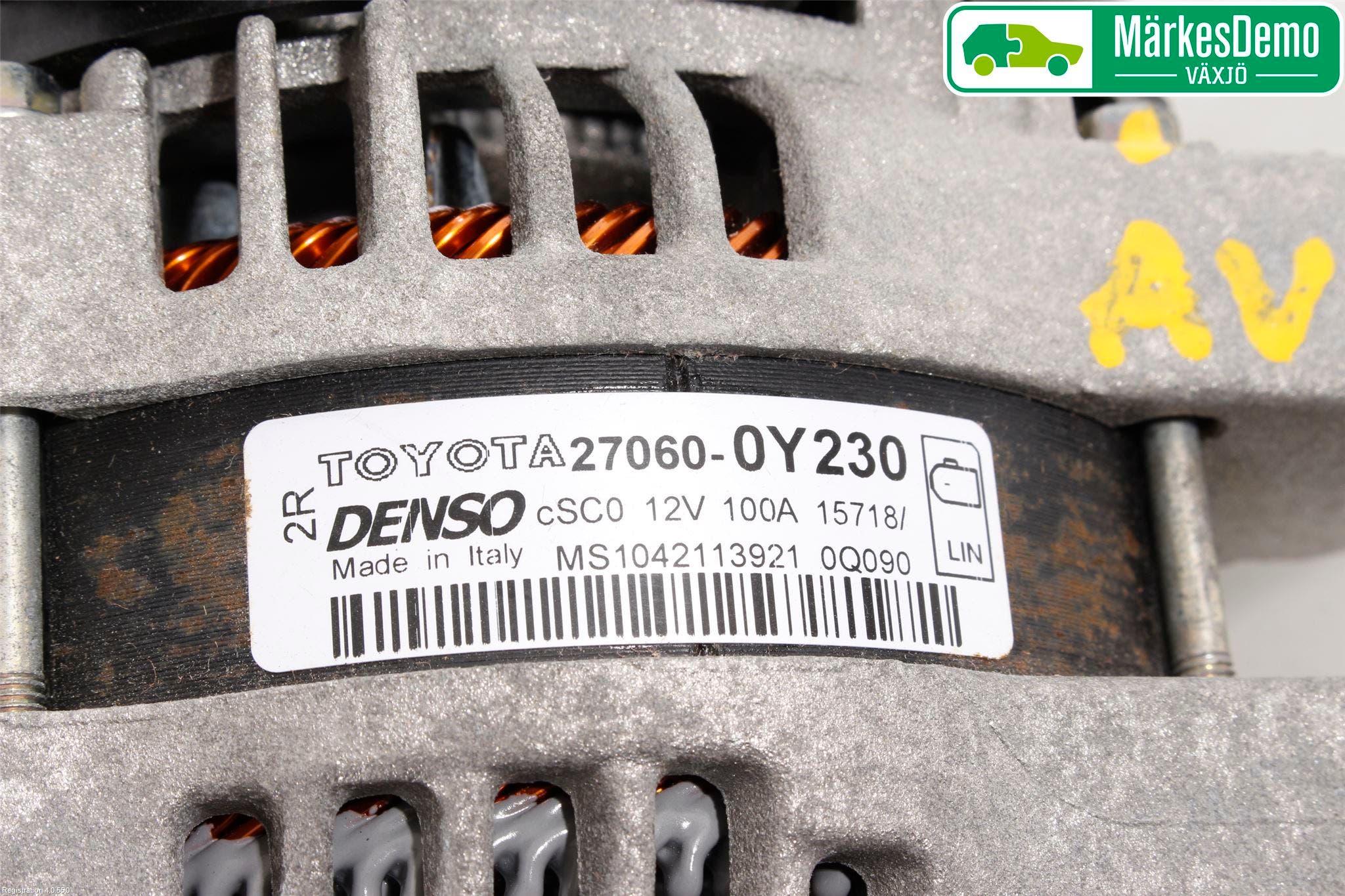Toyota AURIS 13-19 Generator