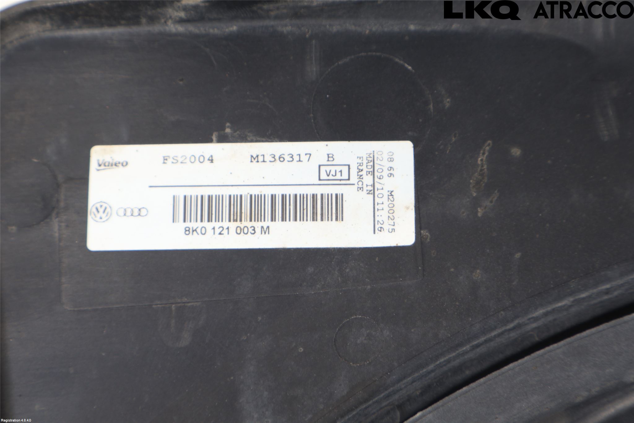 Audi A5 07-16 Kylfläktkåpa