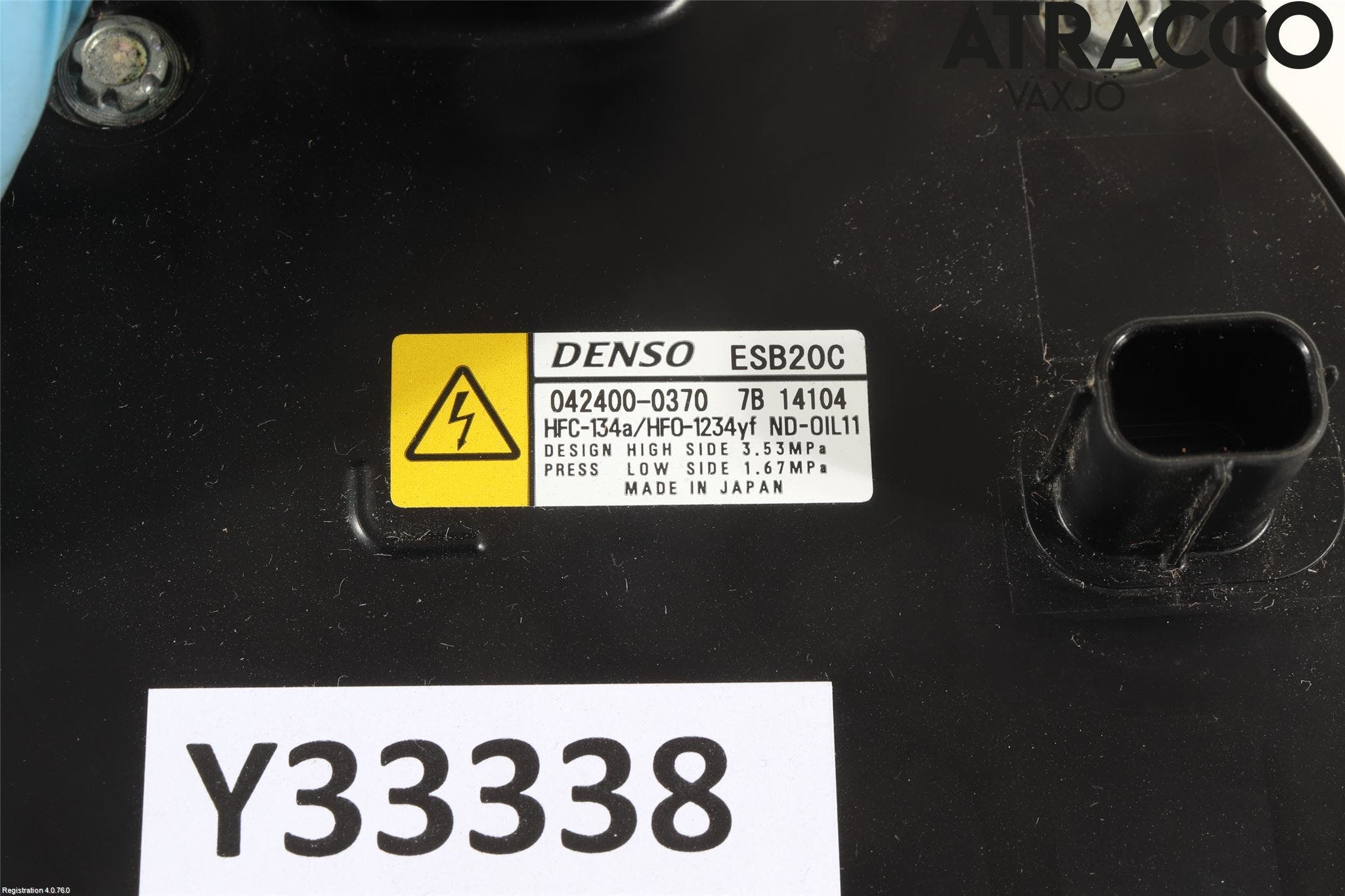 Toyota C-HR 16-23 Ac Kompressor