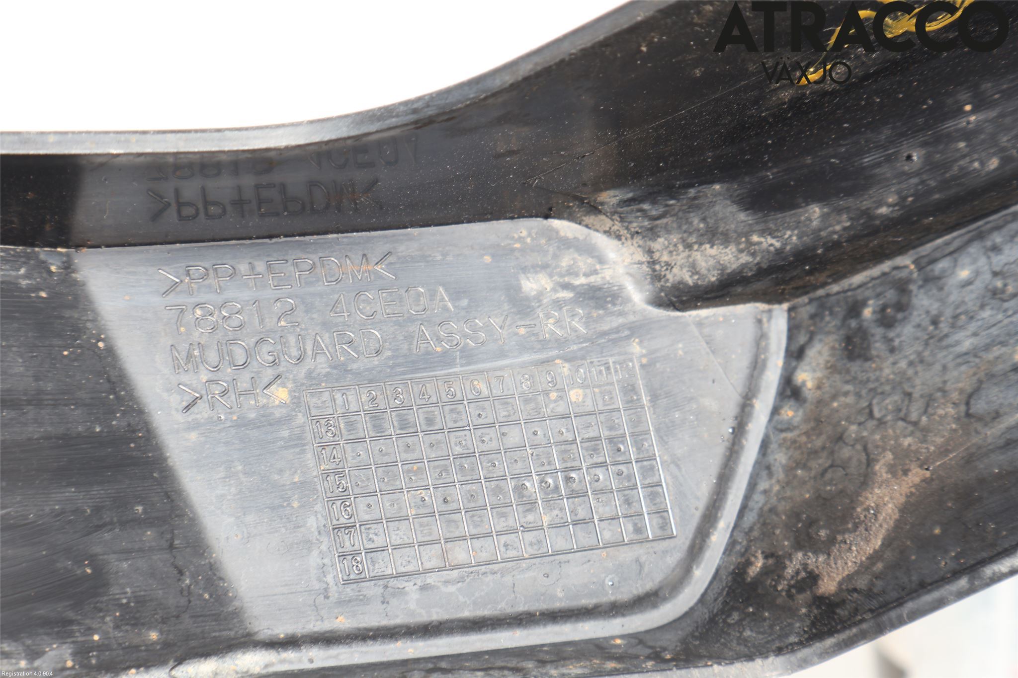 Nissan X-TRAIL 14-21 Stänkskydd