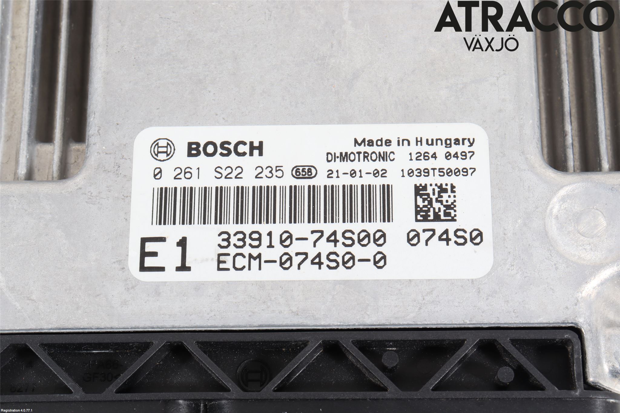 Suzuki ACROSS 21- Styrenhet Insprut Bensin