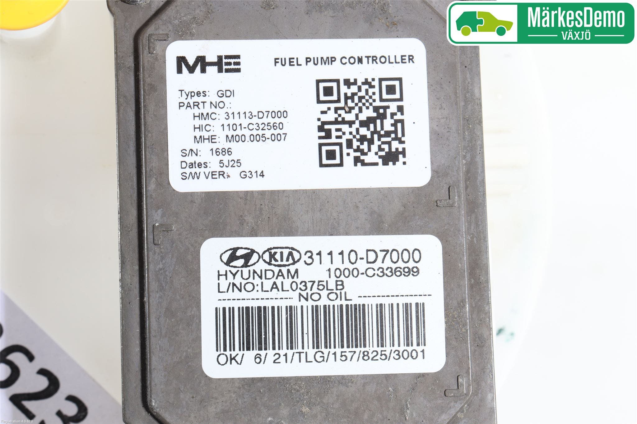 Hyundai TUCSON 05- Bränslepump El