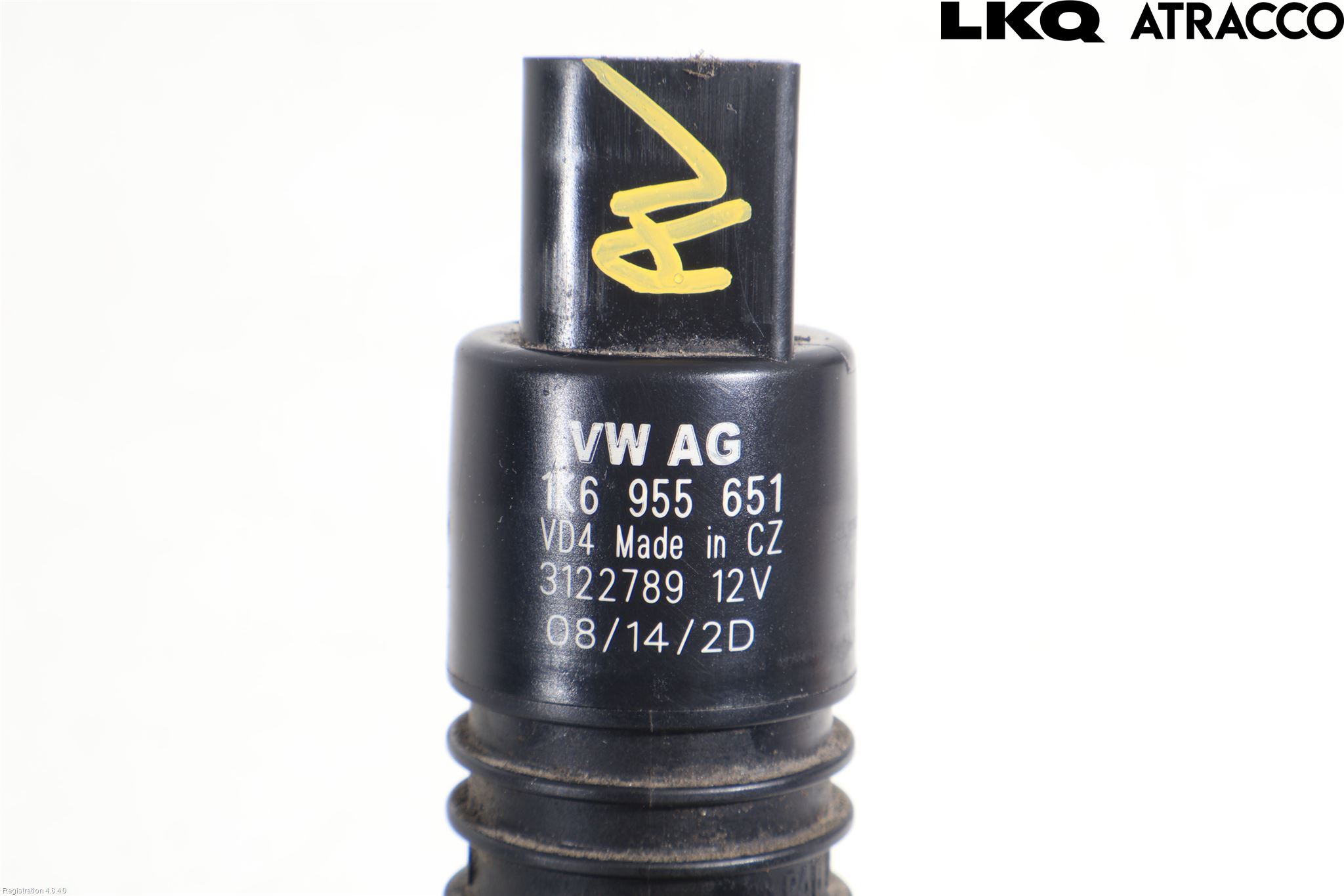 Volkswagen VW PASSAT 11-14 Spolarpump Vindruta