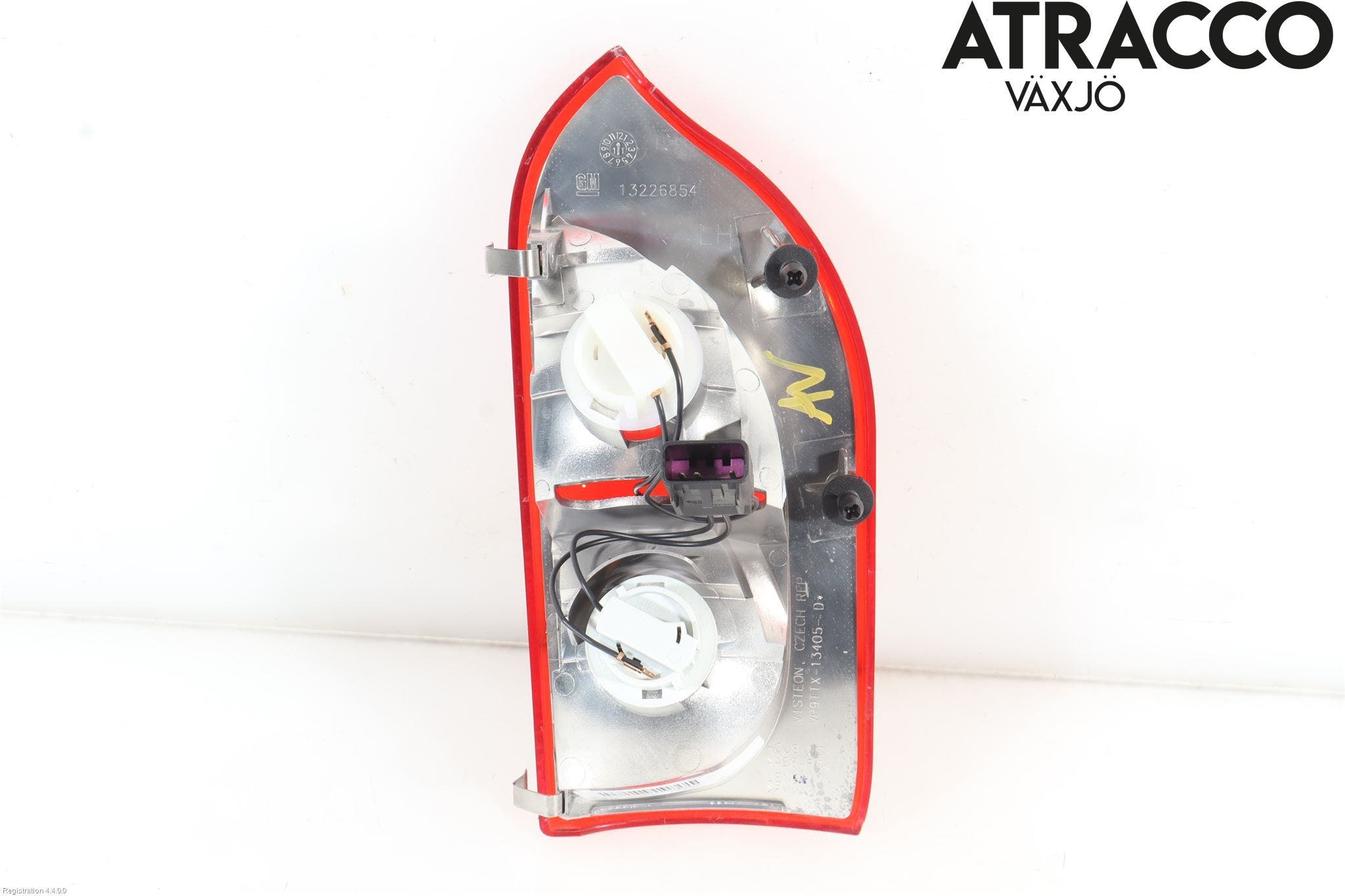 Opel INSIGNIA 09-16 Bakljus Vänster