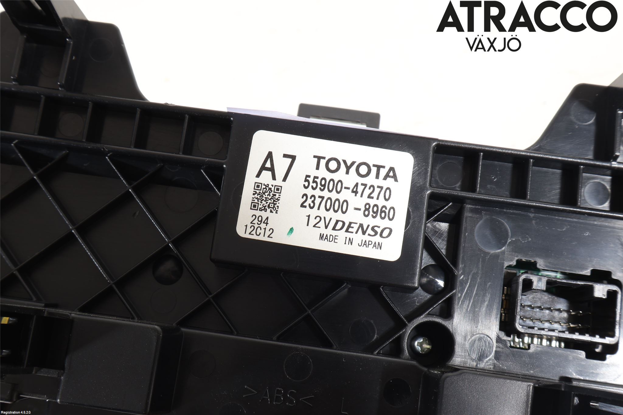 Toyota PRIUS+ ZVW40 12-20 Ac Styrenhet Ac Manöveren