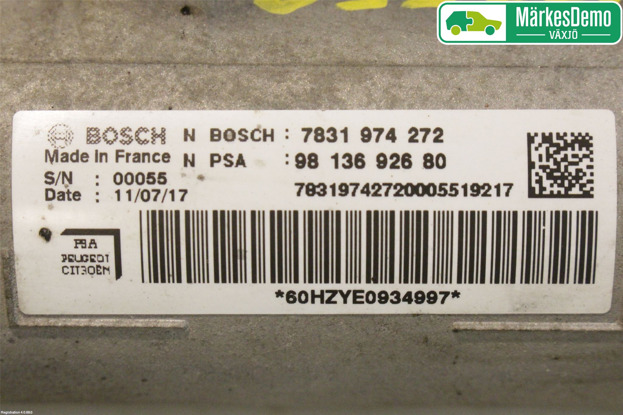 Toyota PROACE II 16- Styrväxel Servo -Snäcka