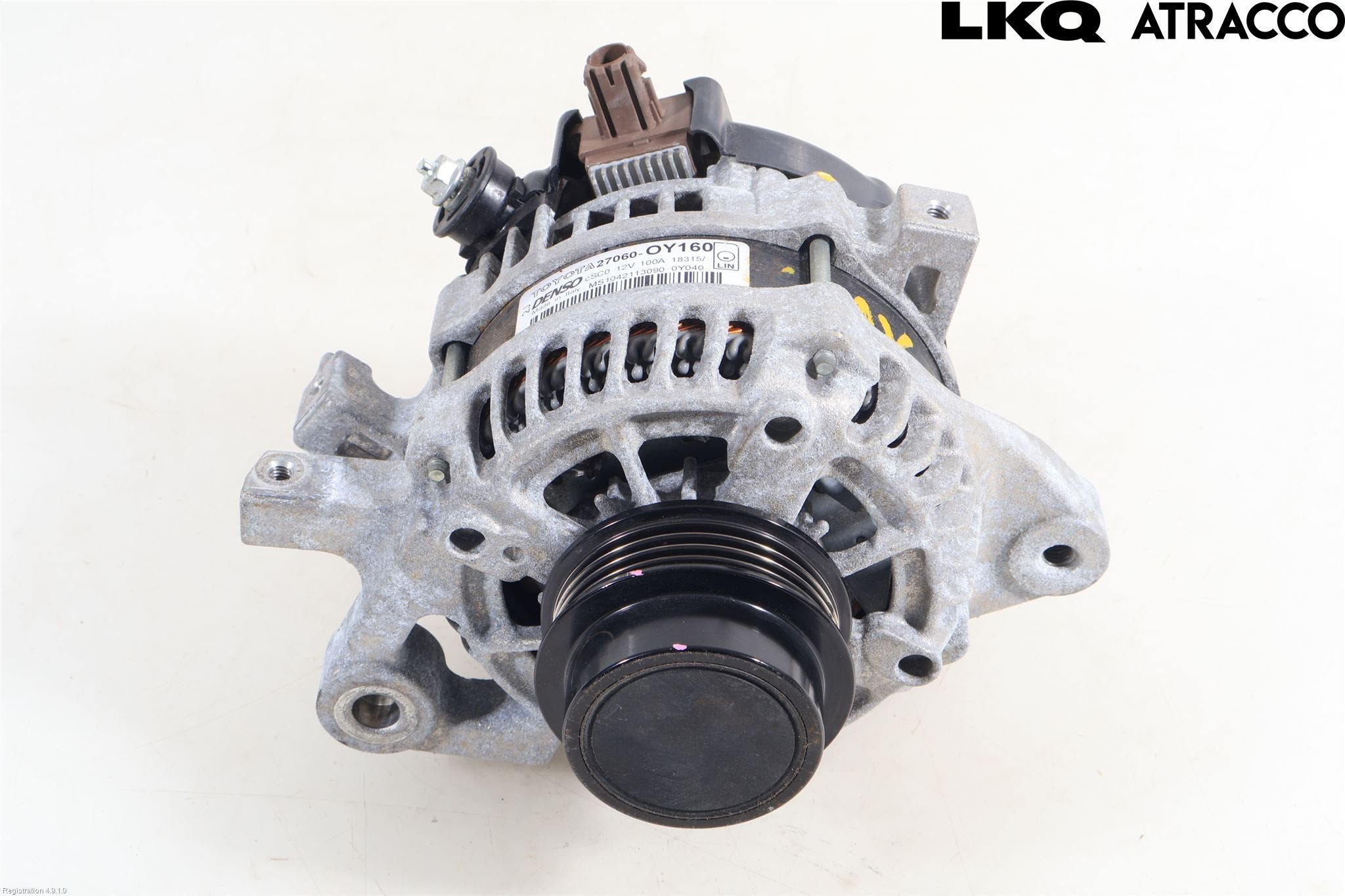 Toyota YARIS XP130 15-20 Generator