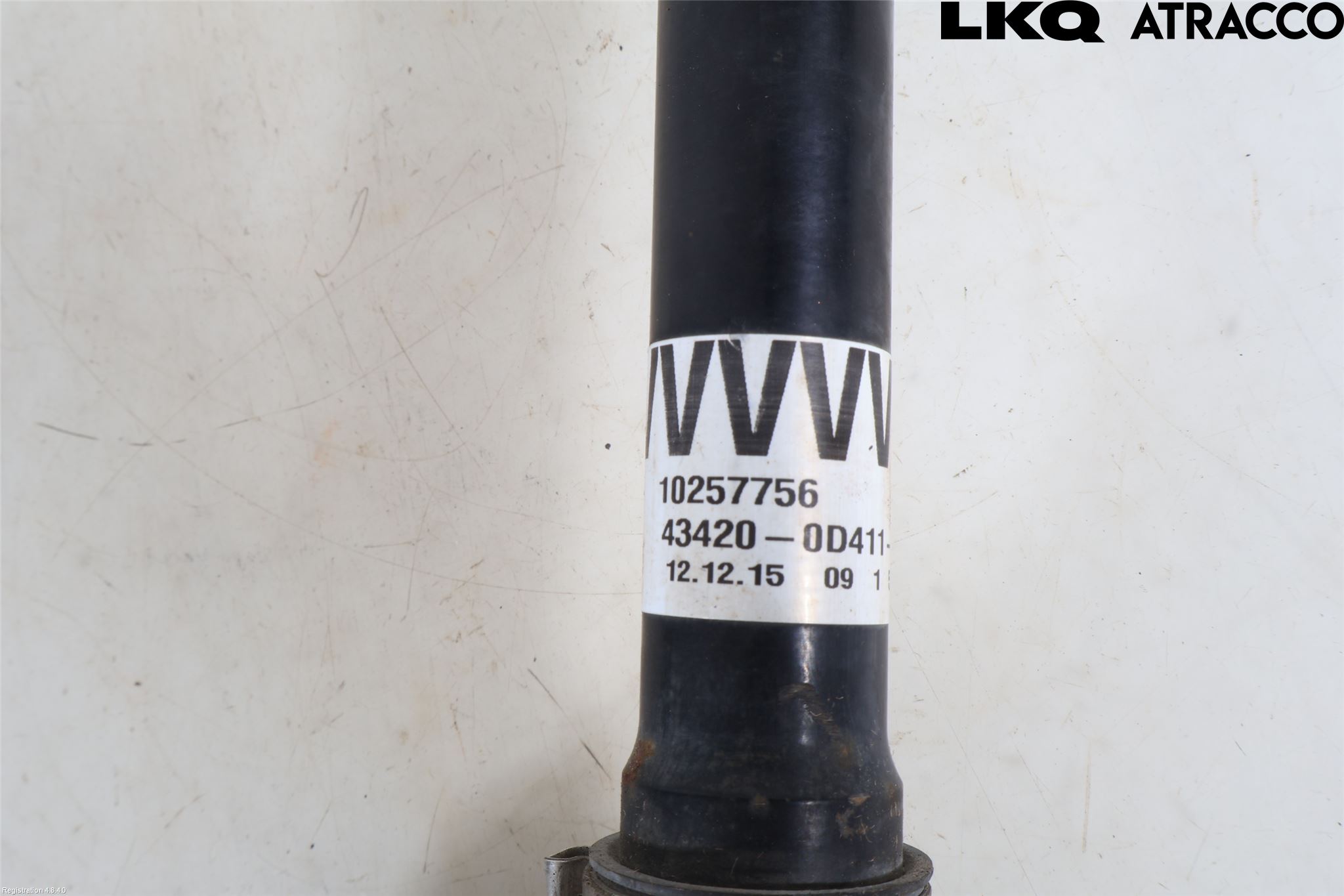 Toyota YARIS XP130 15-20 Drivaxel Fram Vänster