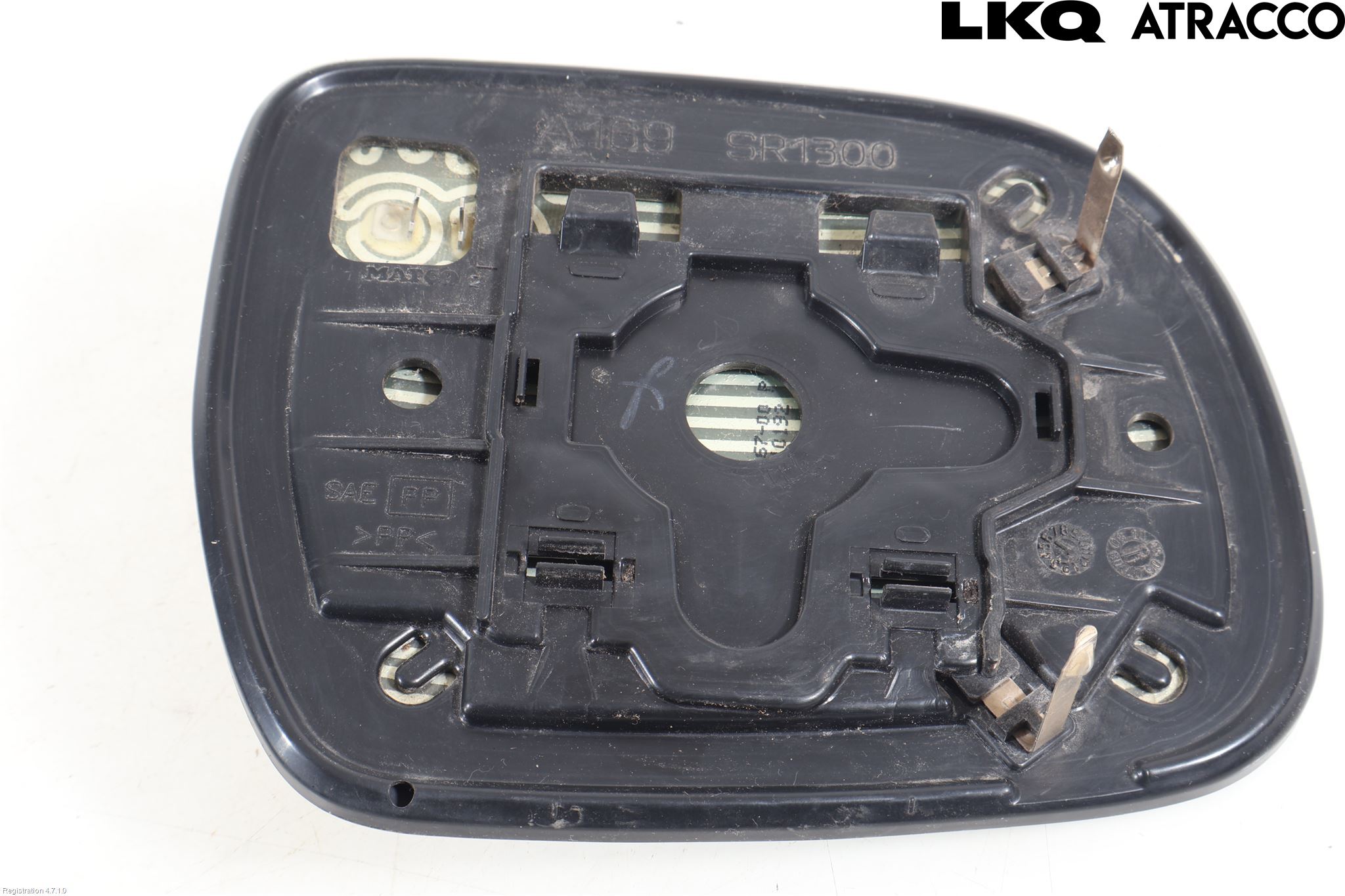 Toyota HILUX 05-16 Spegelglas Vä