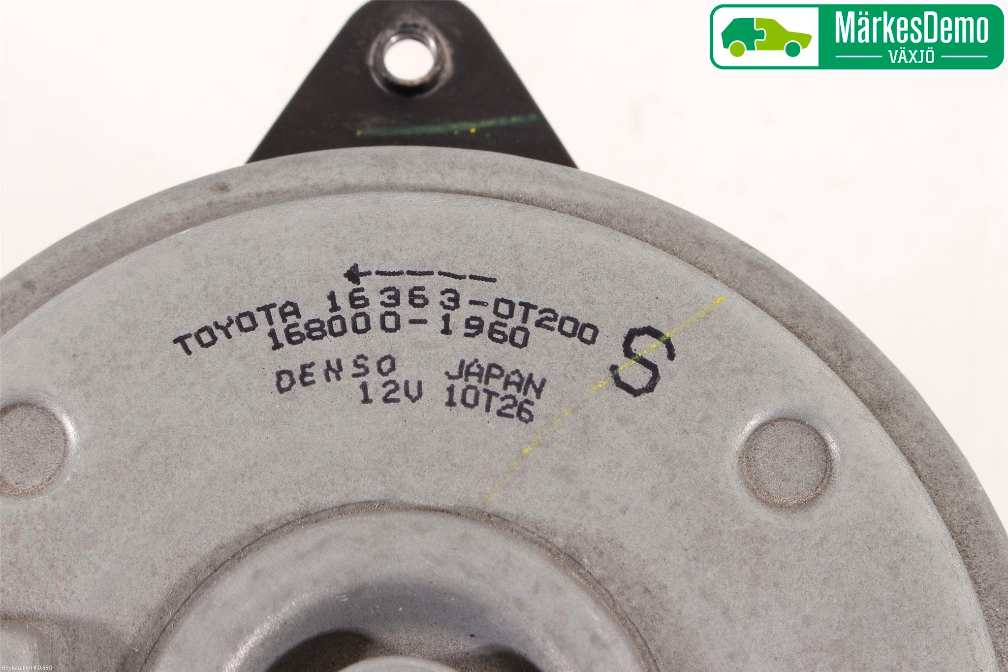 Toyota C-HR 16-23 Kylfläkt El