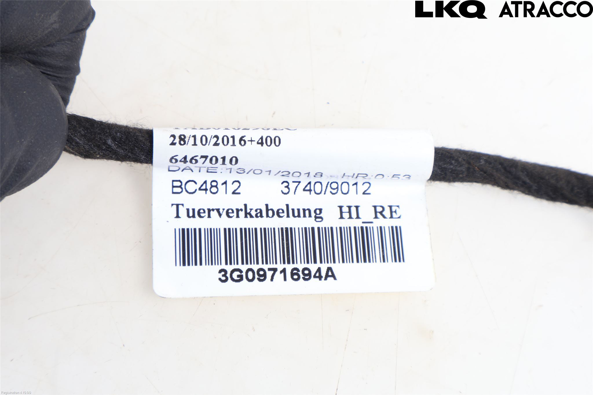 Volkswagen VW PASSAT 15-19 Kabelhärva