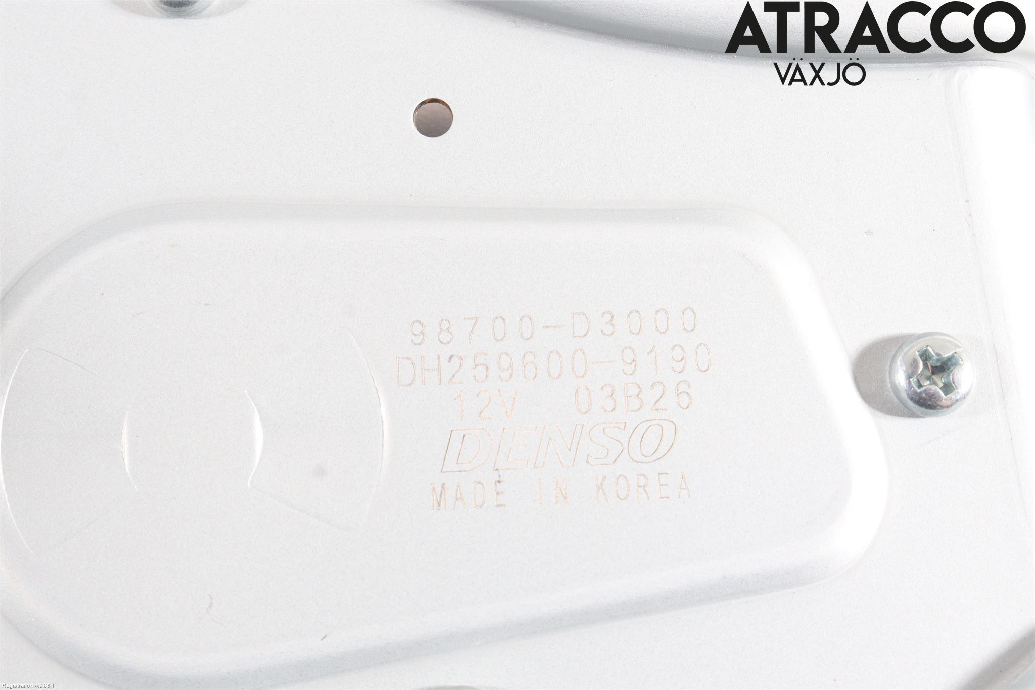 Hyundai TUCSON 05- Torkarmotor Baklucka