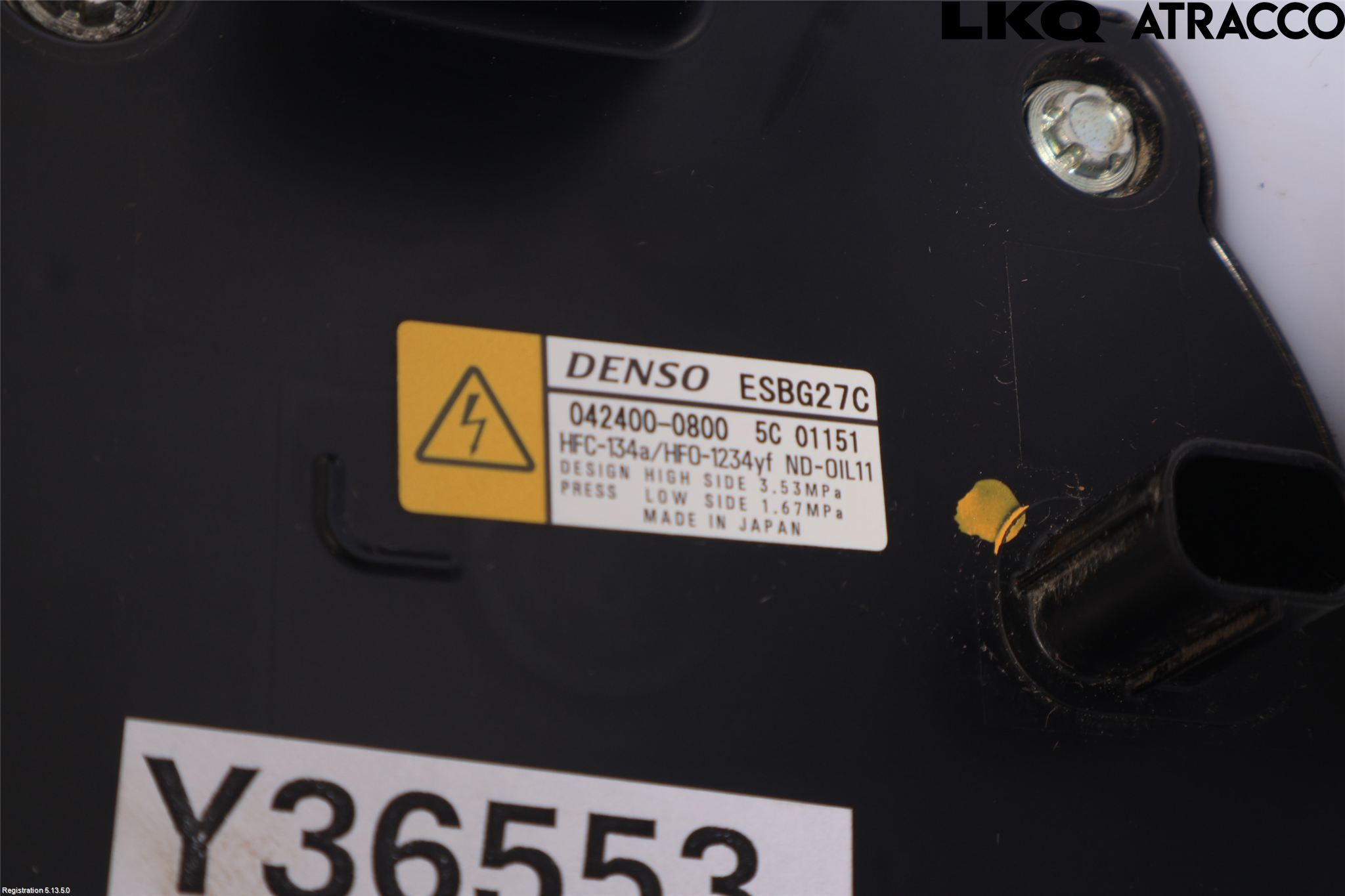 Toyota PRIUS (ZVW50) 16-21 Ac Kompressor