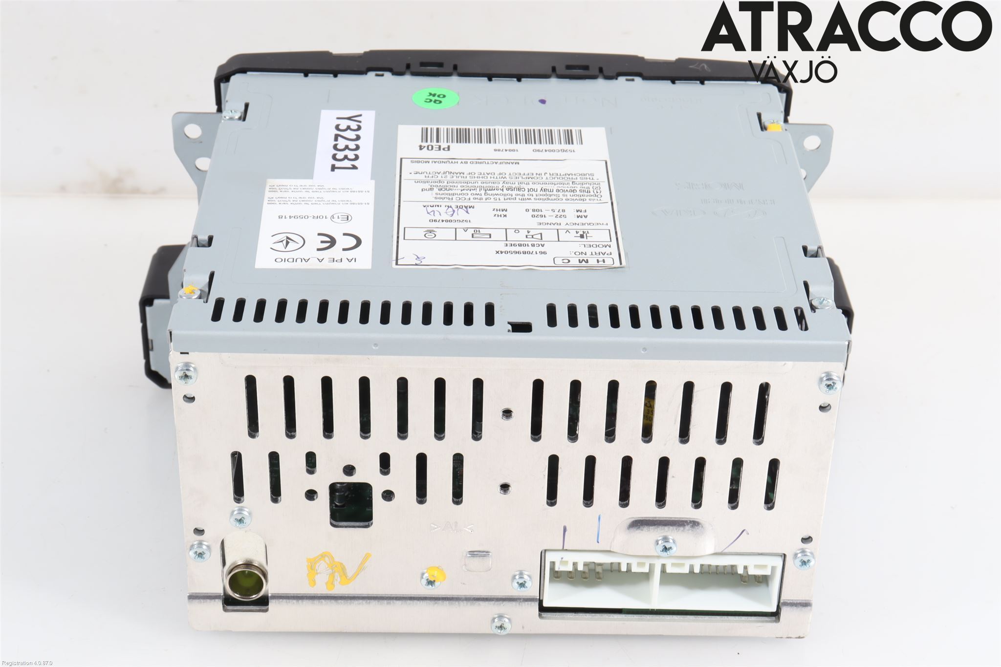 Hyundai i10 BA 17-20 Cd Radio - Multimediapanel