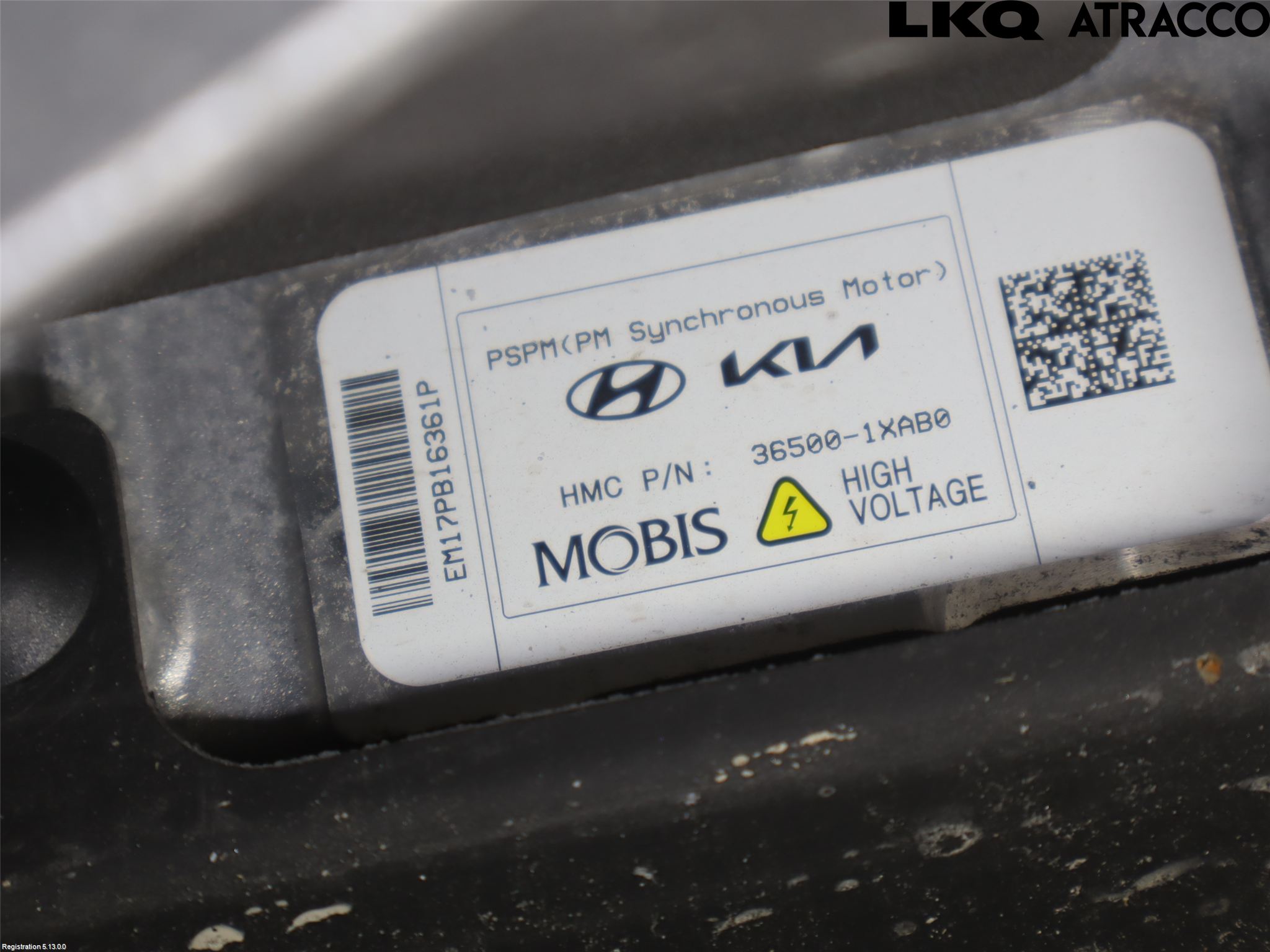 Kia EV6 (CV) 22- Motor Elektrisk Bak