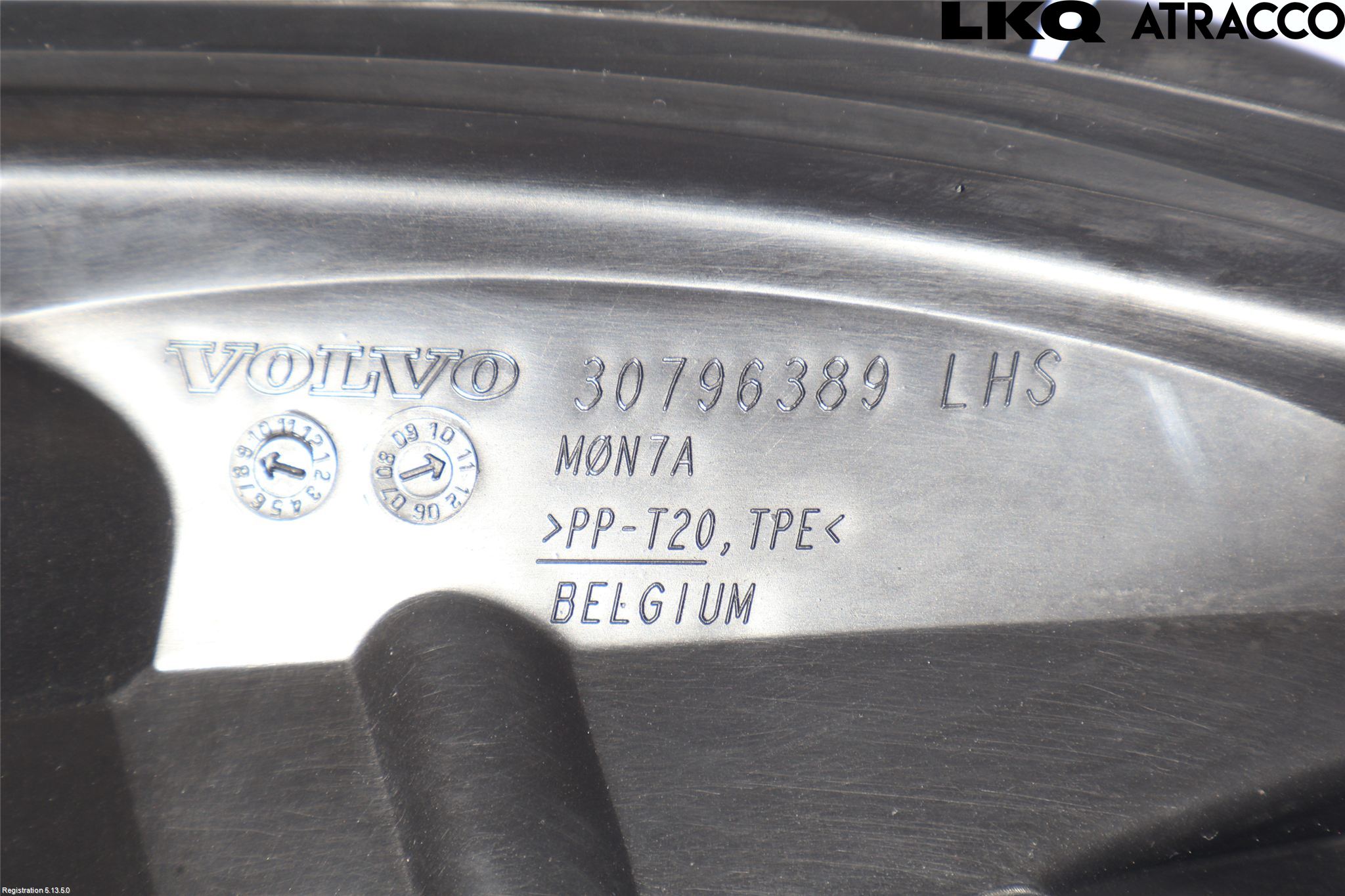 Volvo V70 08-13 Deflektor Plåt-Plast Kylning