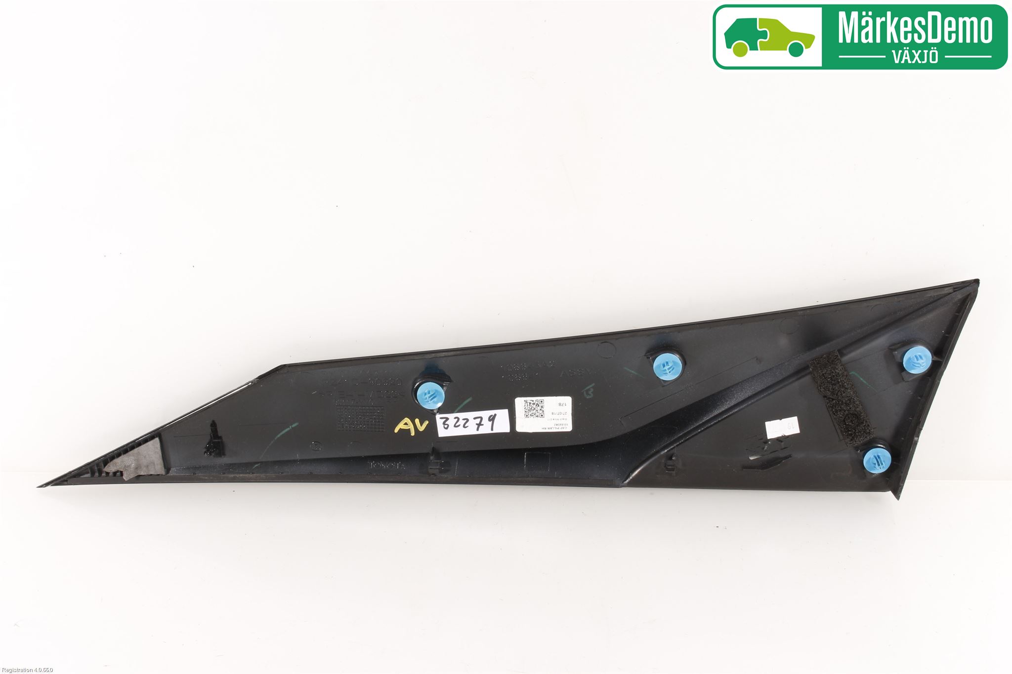 Toyota AYGO 15-21 Skärm Hörn Utfyllnad Fram