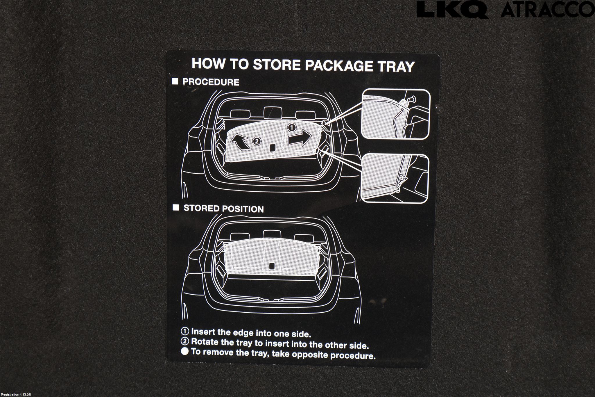 Toyota AURIS 13-19 Hatthylla