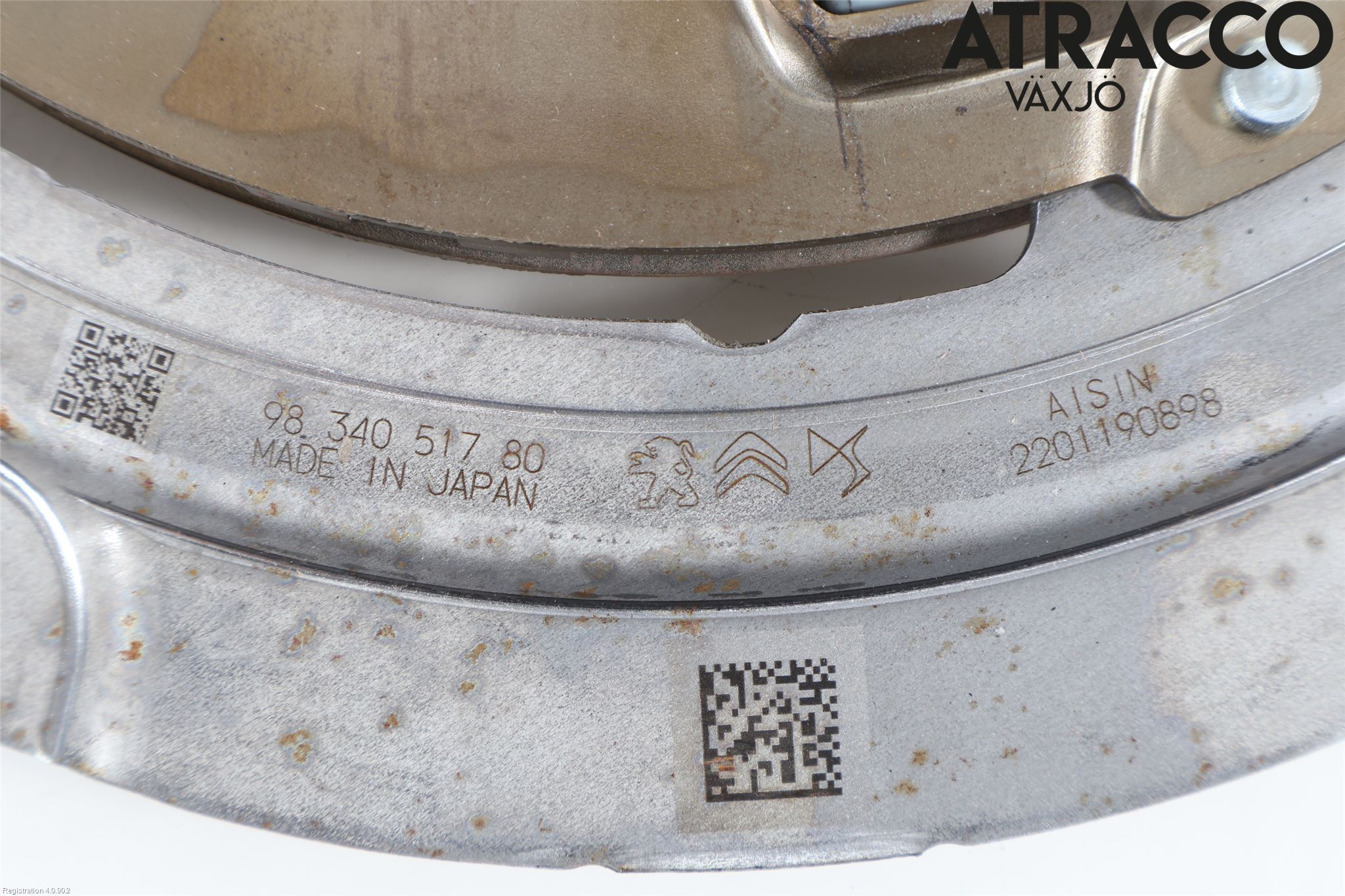 Peugeot 3008 17-24 Koppling-Lamell