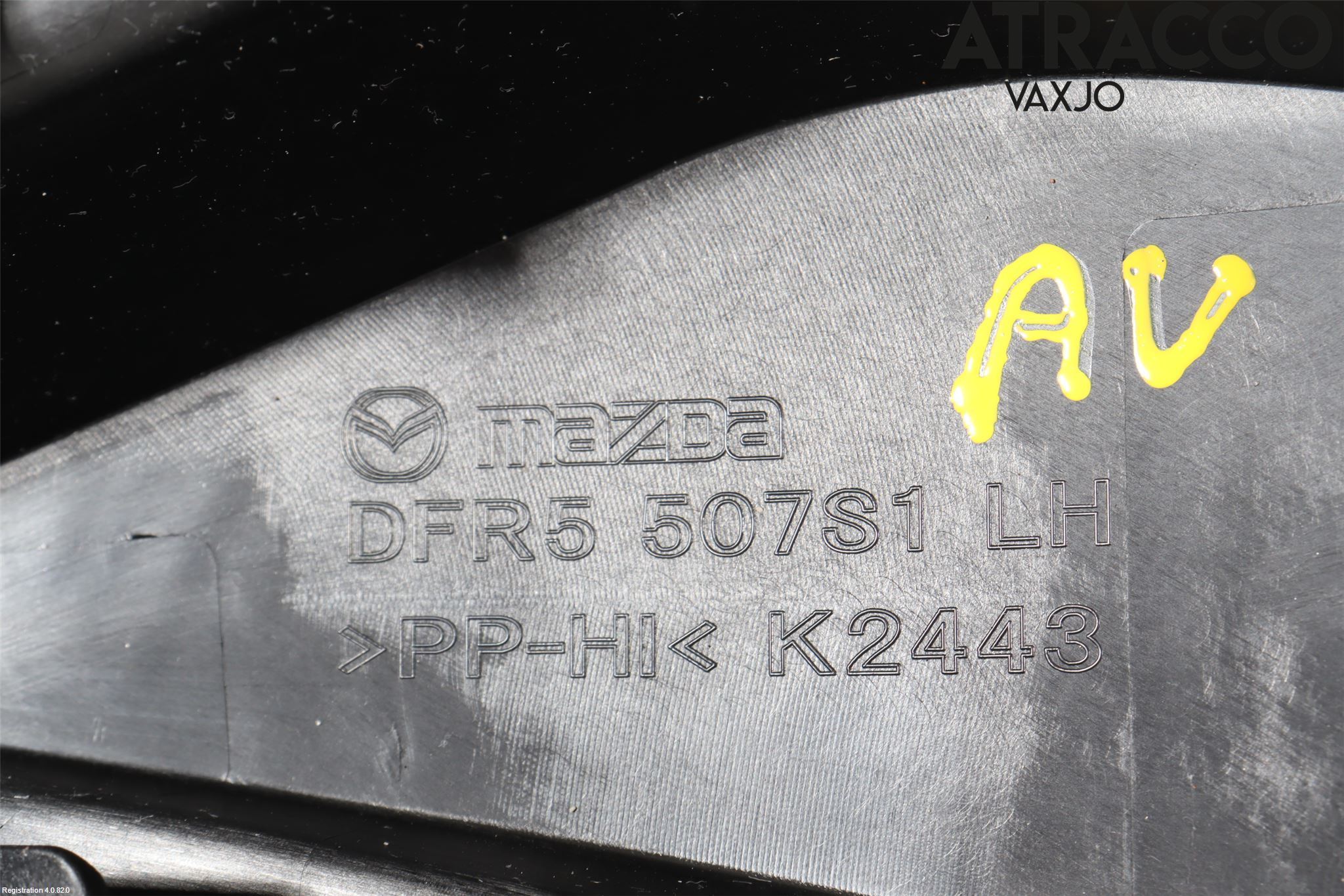 Mazda CX-30 20- Torpedplåt-Torpedplast