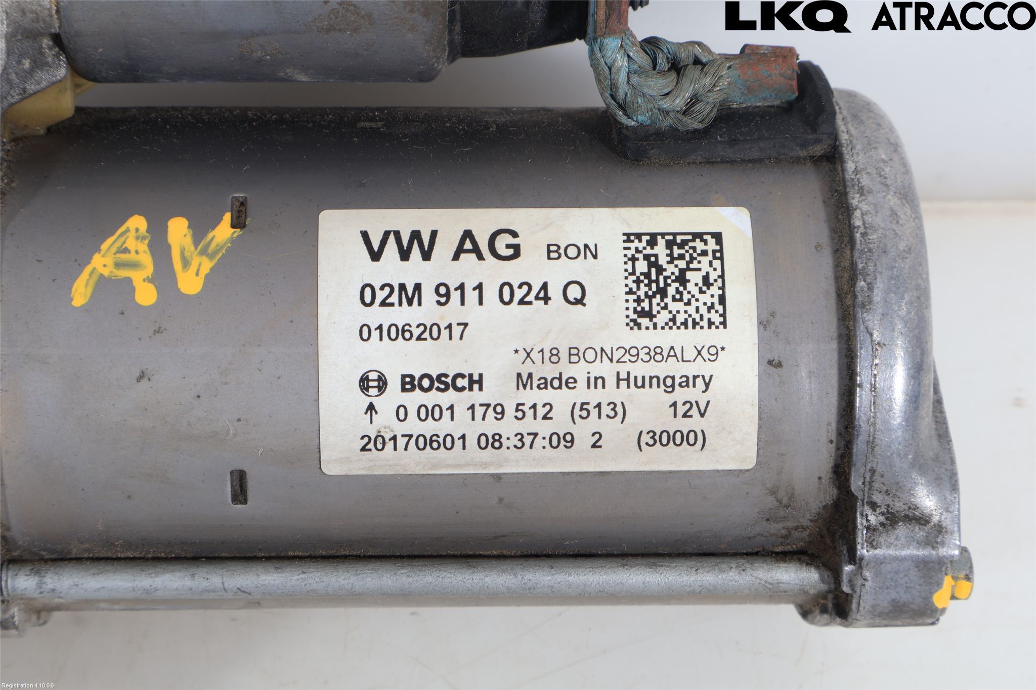 Volkswagen VW POLO 10-17 Startmotor